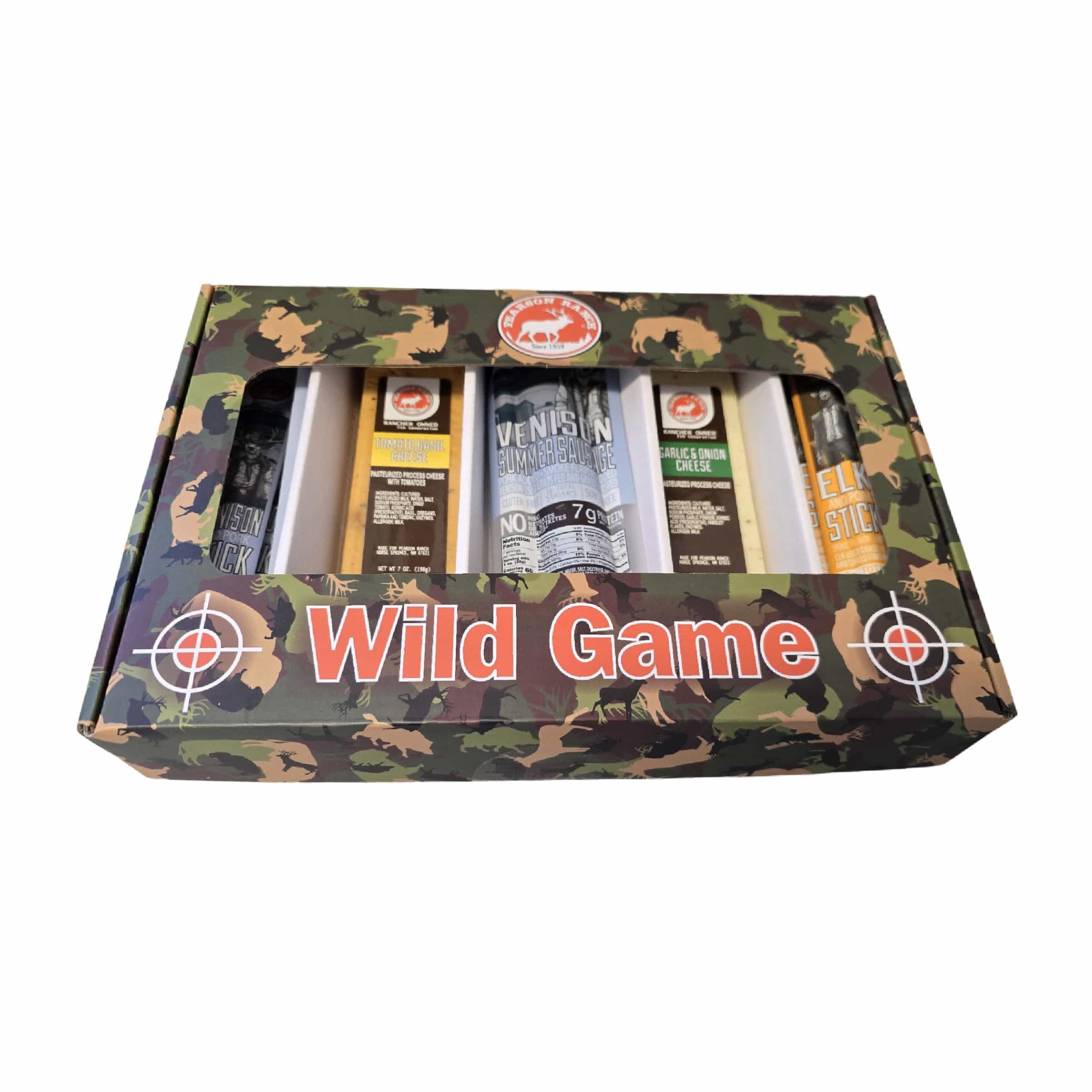 Pearson Ranch Jerky Jerky Summer Sausage, Cheese, & Snack Sticks Gift Box - Small