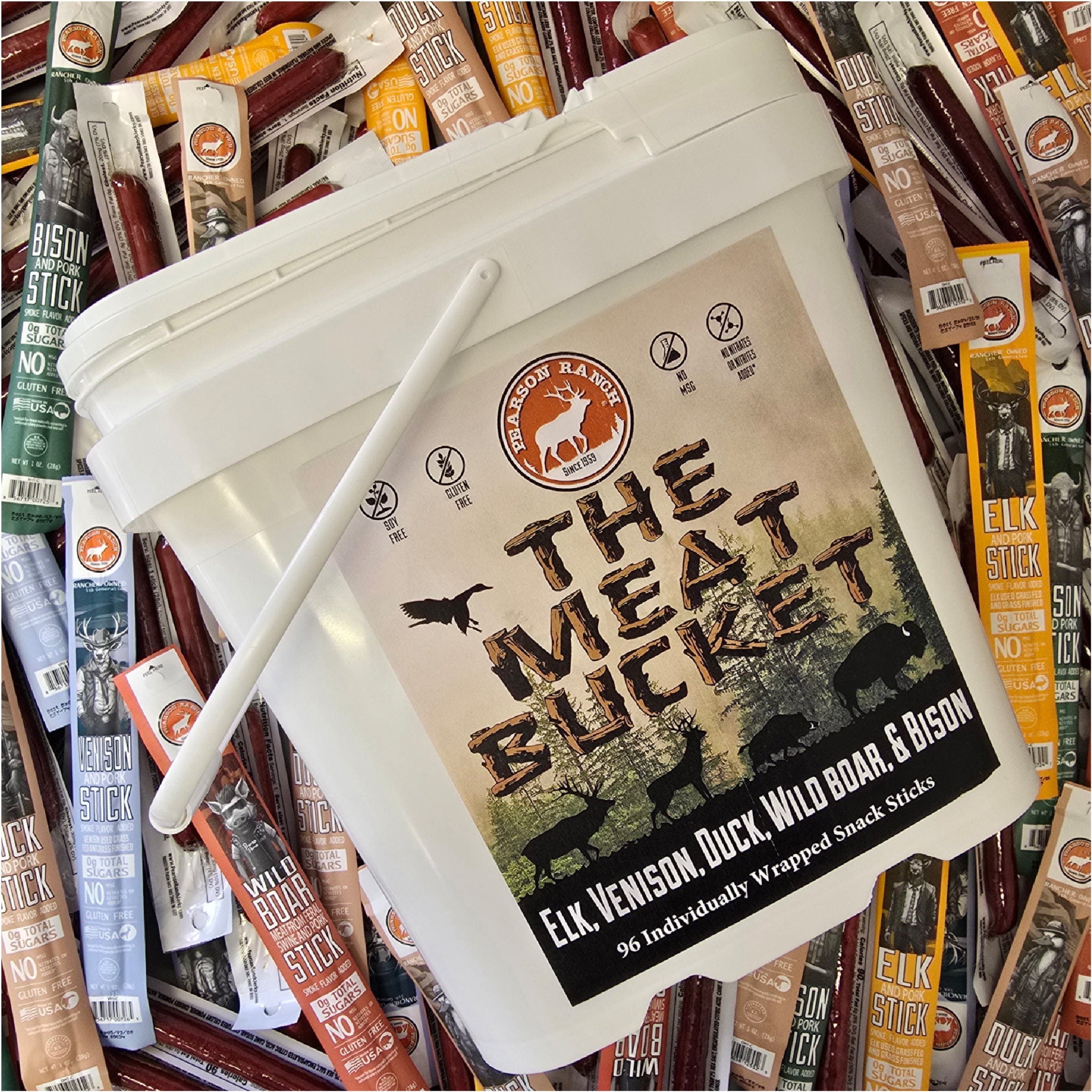 Pearson Ranch Jerky Variety Pack The Meat Bucket