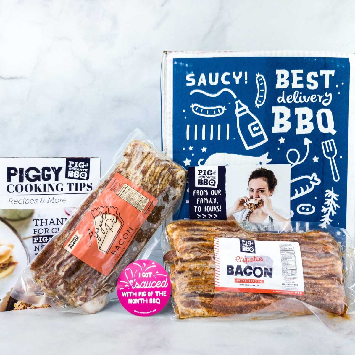 Pig of the Month BBQ BBQ Bacon of the Month Club – 2 lbs of Small-Batch Bacon, Delivered Monthly