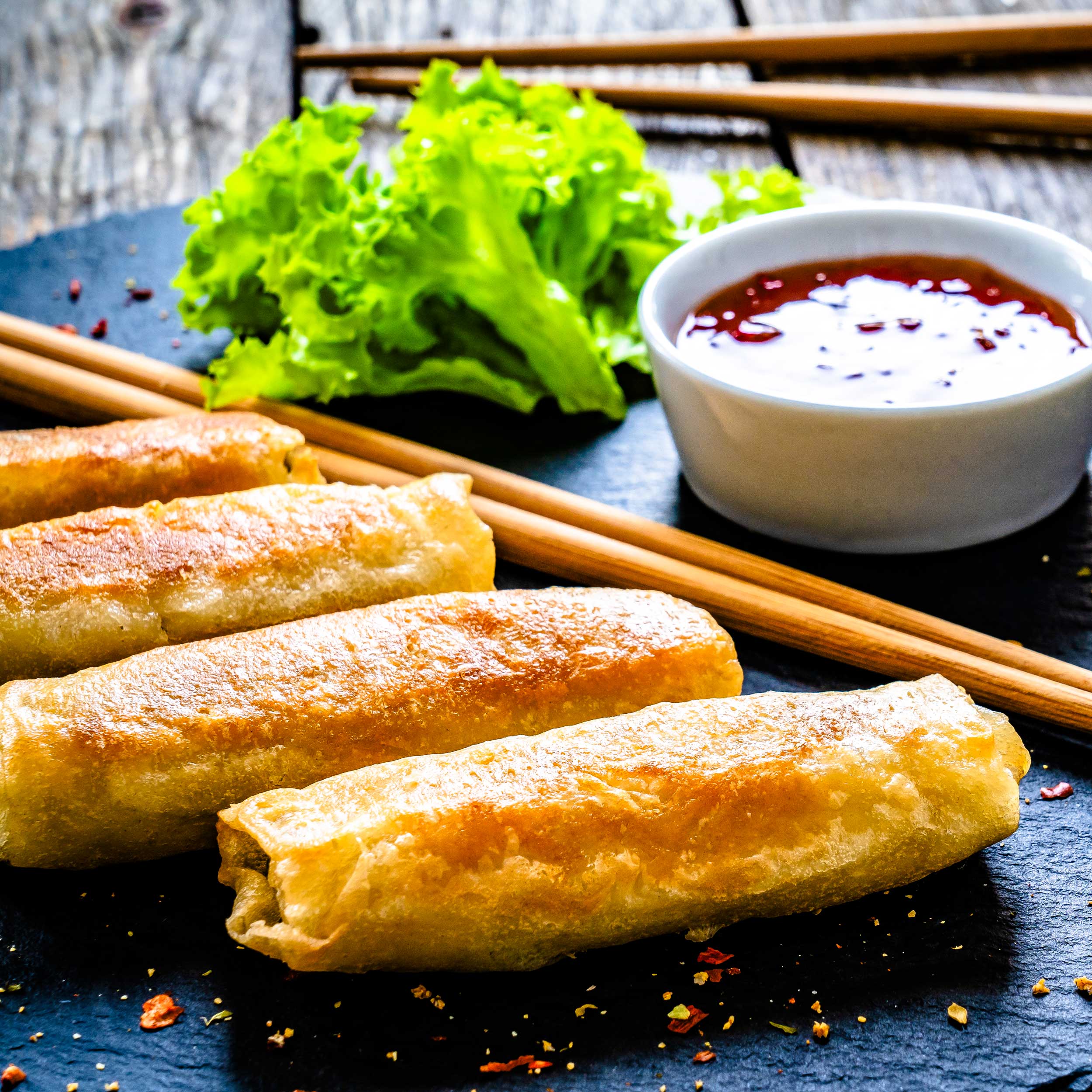Pig of the Month BBQ BBQ BBQ Pulled Pork Egg Rolls – Smoked Pork & Crunchy Veggie Spring Rolls