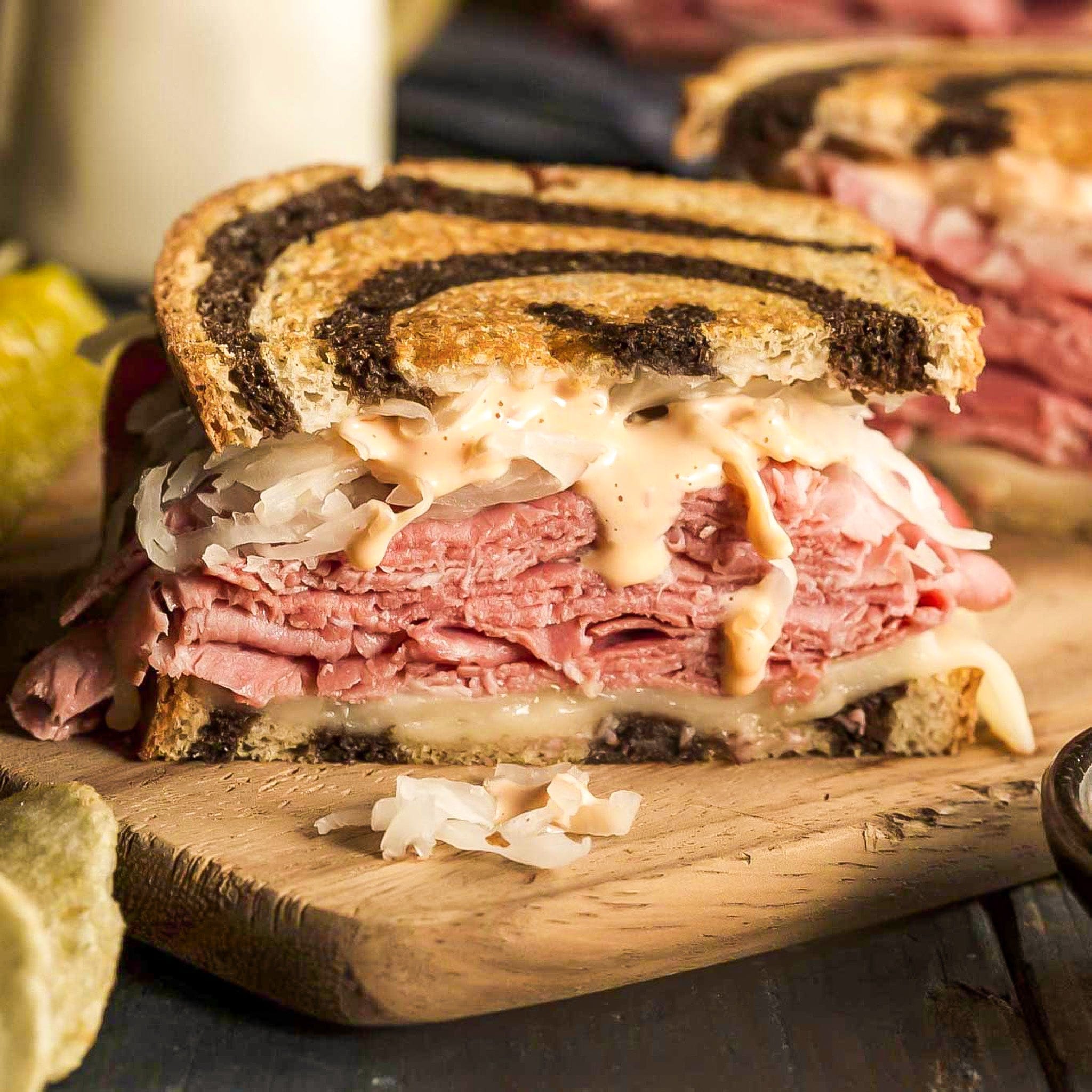 Pig of the Month BBQ BBQ Corned Beef Reuben Sandwich Kit