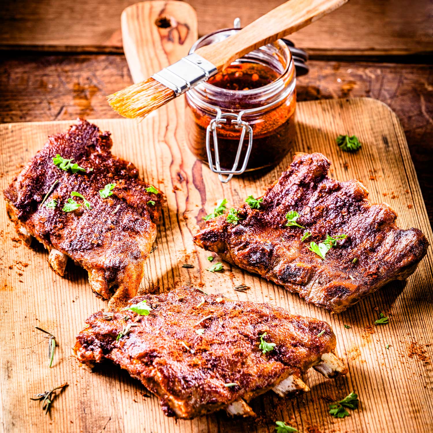 Pig of the Month BBQ BBQ *NEW*:  Candied Orange BBQ Ribs