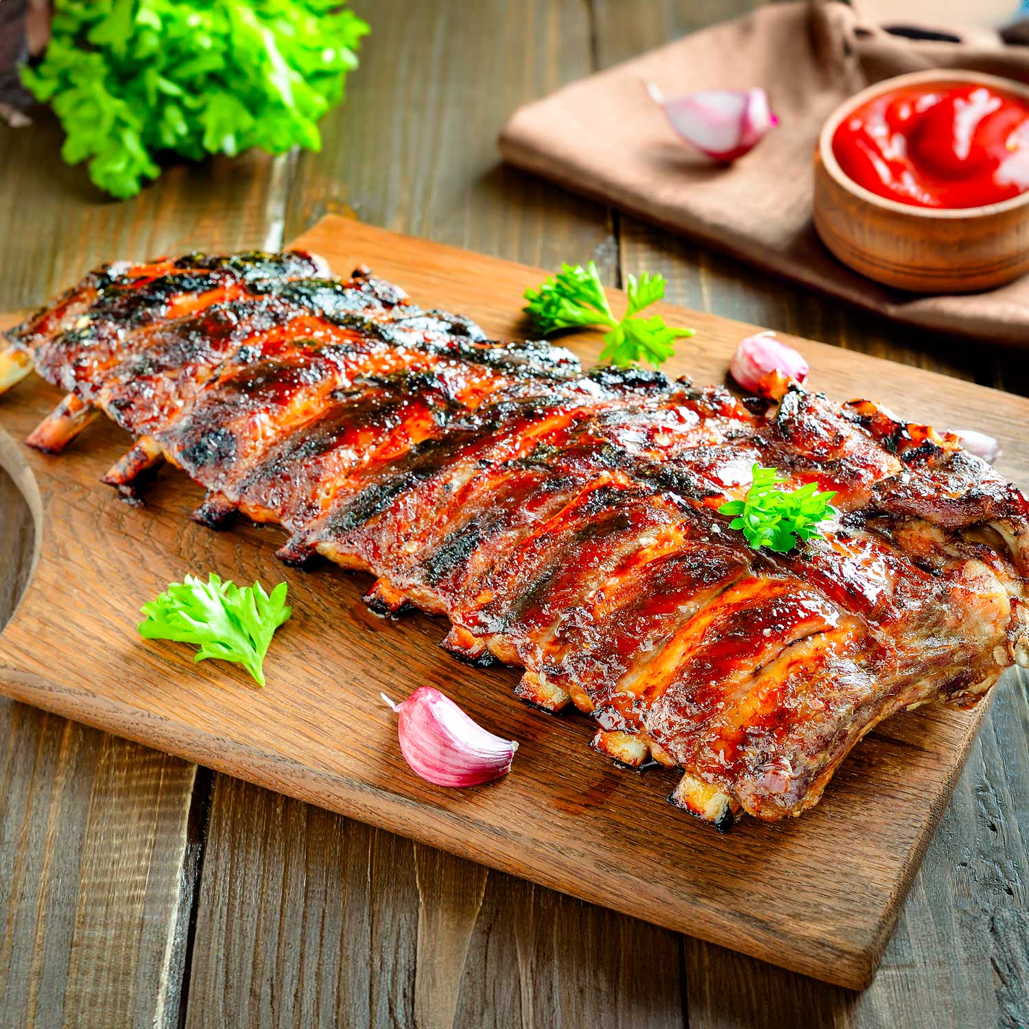 Pig of the Month BBQ BBQ *NEW*:  Candied Orange BBQ Ribs