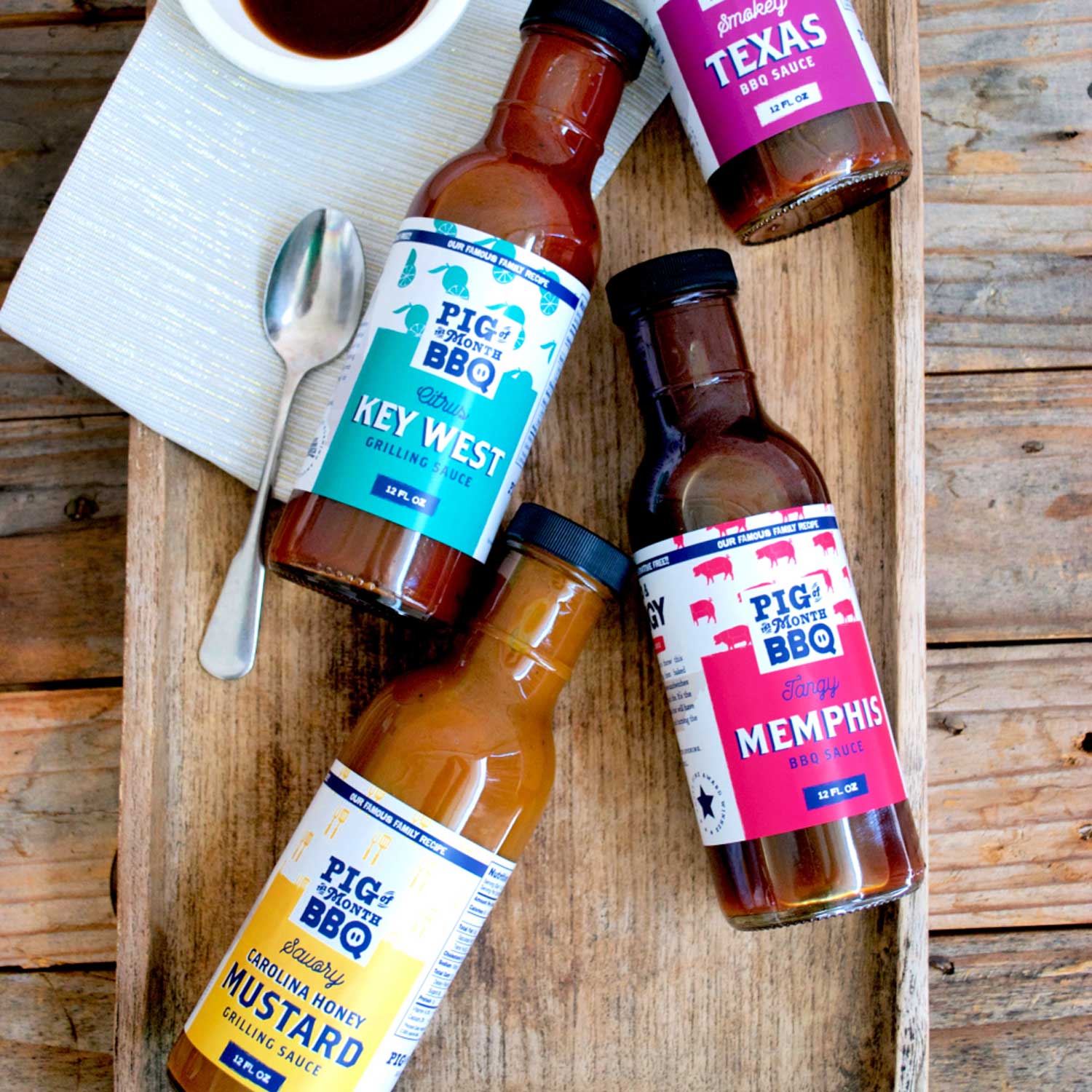 Pig of the Month BBQ BBQ Sauce of the Month Club – Small Batch, Big Flavor 🍯🔥