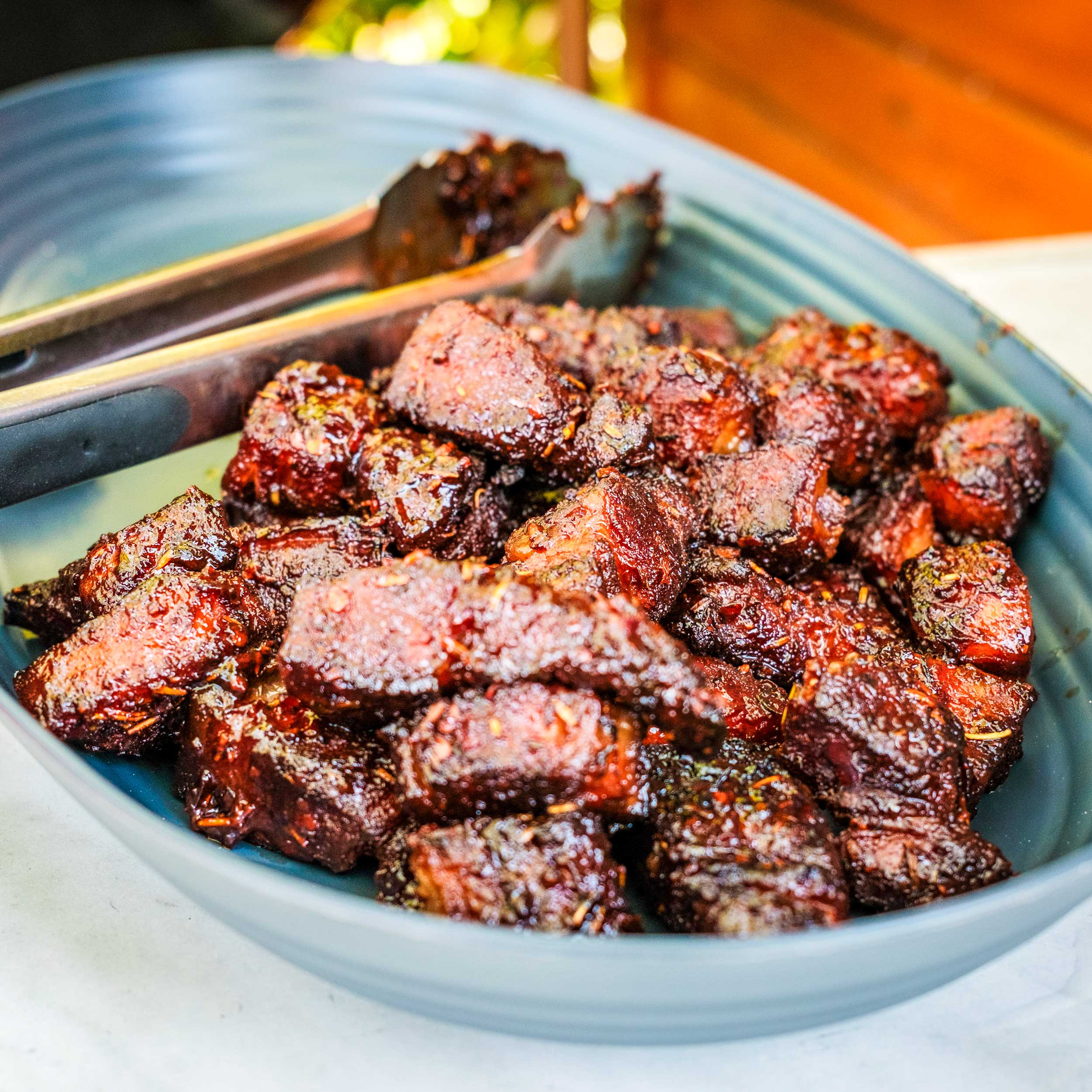 Pig of the Month BBQ BBQ Smoked Beef Brisket Burnt Ends – Melt-in-Your-Mouth Crispy BBQ Chunks | Gluten Free | 1.5lb