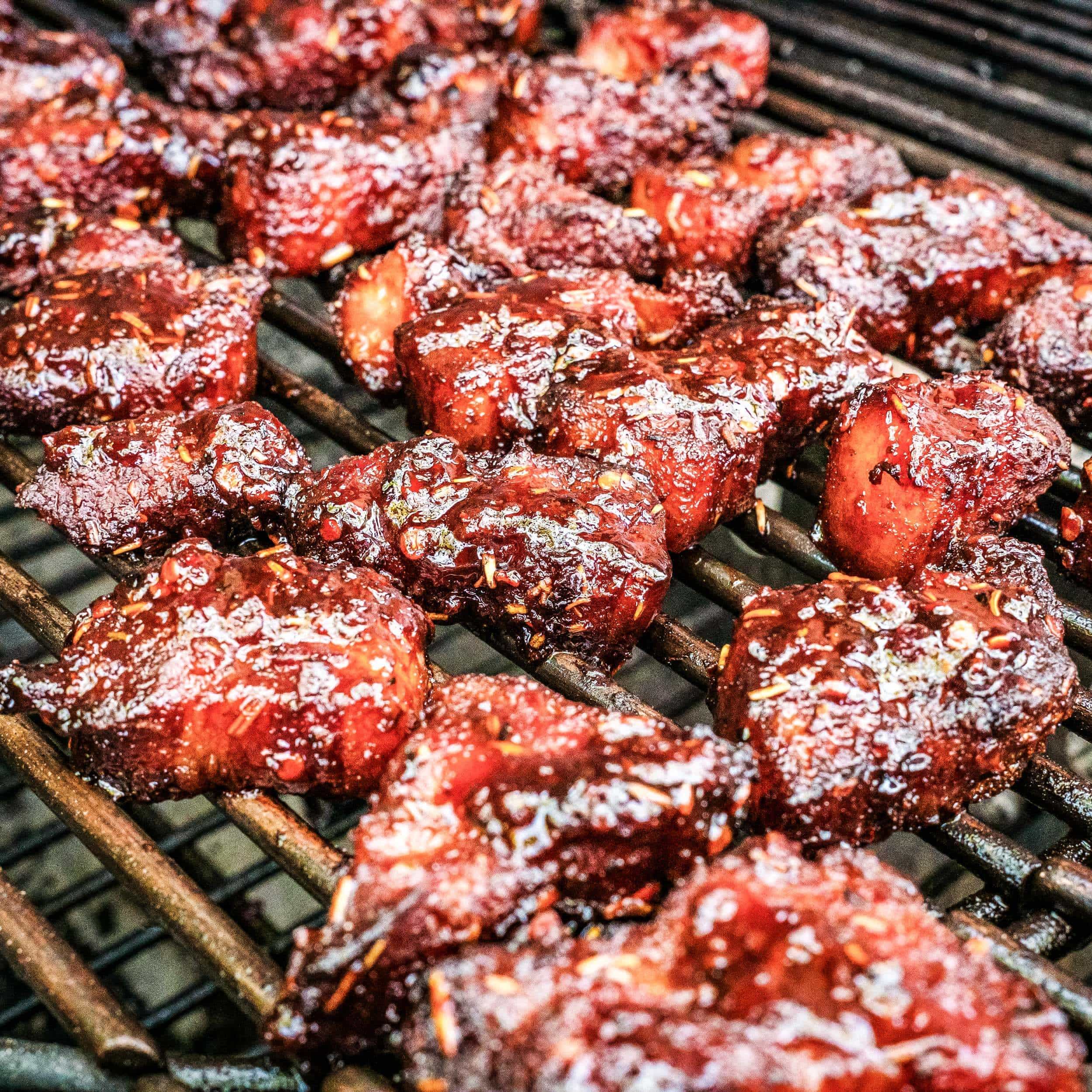 Pig of the Month BBQ BBQ Smoked Beef Brisket Burnt Ends – Melt-in-Your-Mouth Crispy BBQ Chunks | Gluten Free | 1.5lb