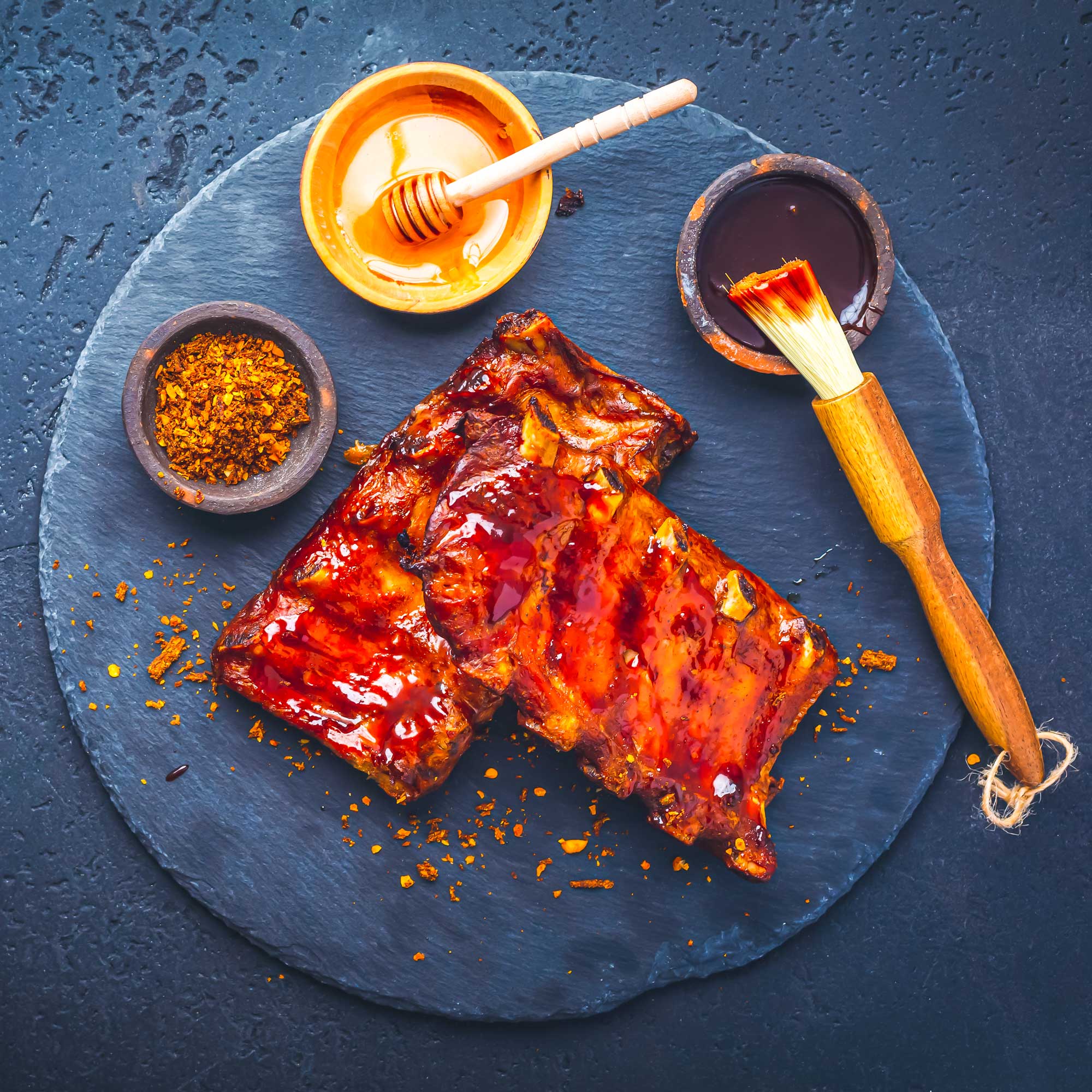 Pig of the Month BBQ BBQ *SOLD OUT*: Jalapeno Honey BBQ Ribs