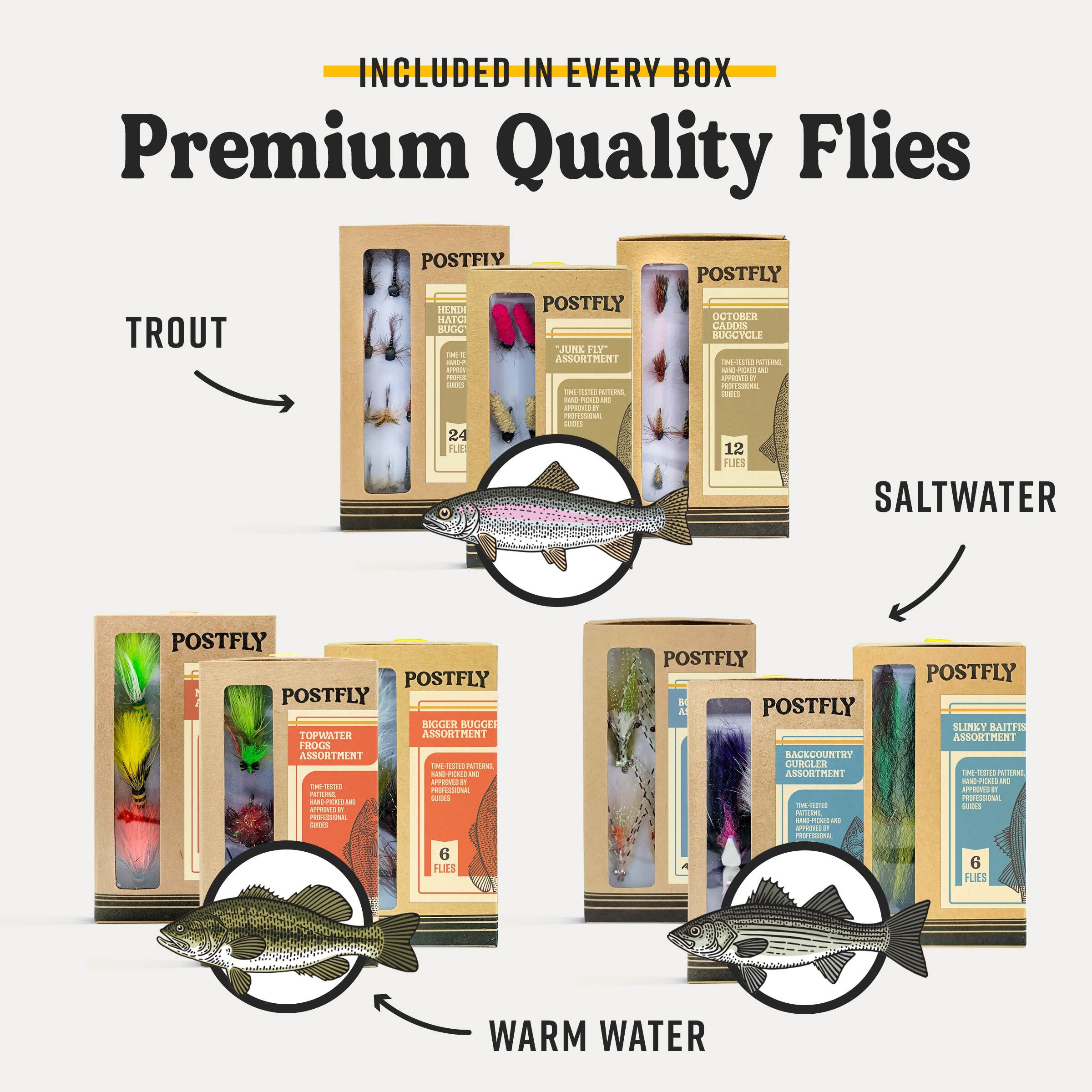 Trout Fly Assortment Box