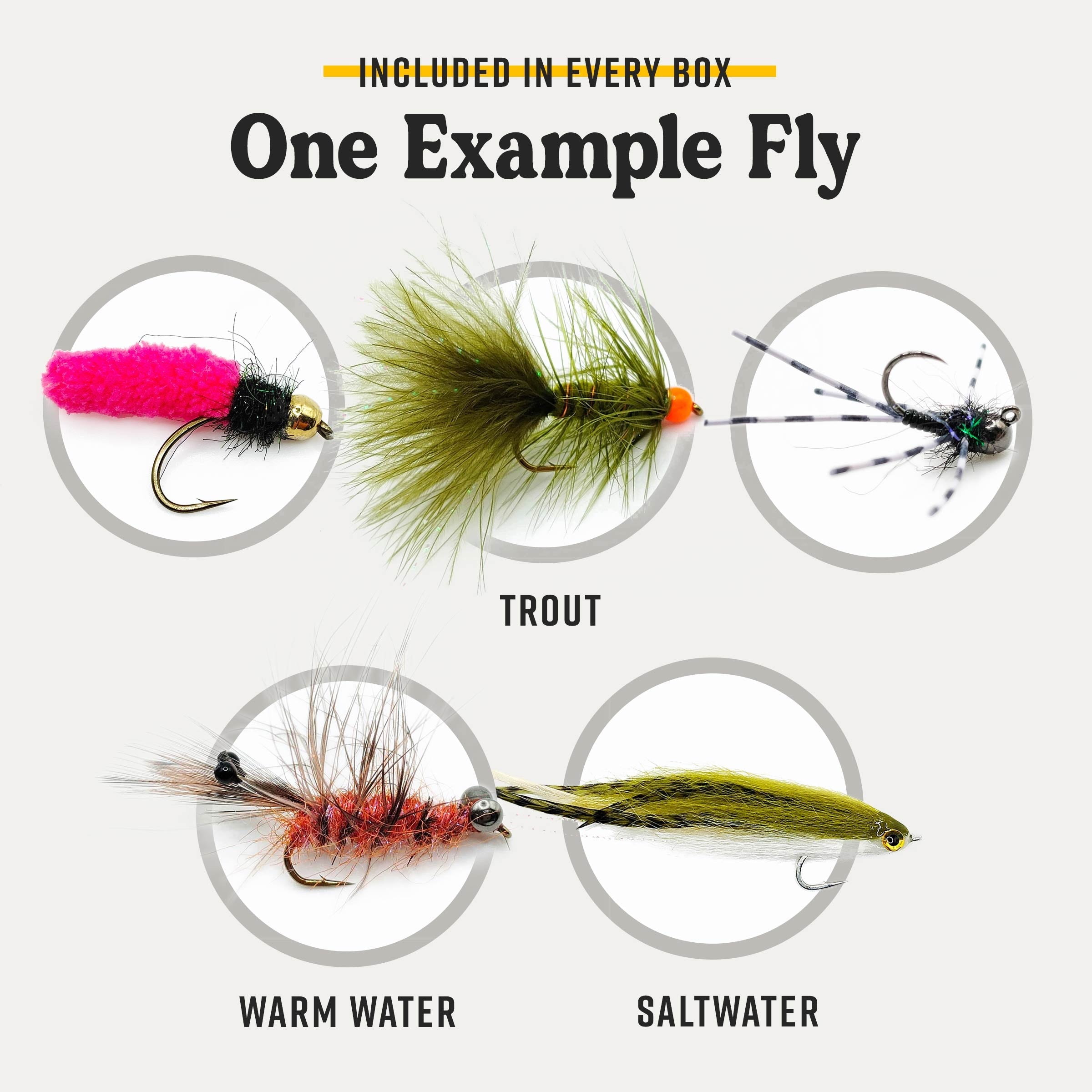 Saltwater Fly Tying Kit Box