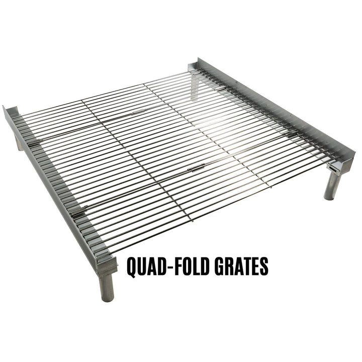 Pop-Up Fire Pit Grill Grate