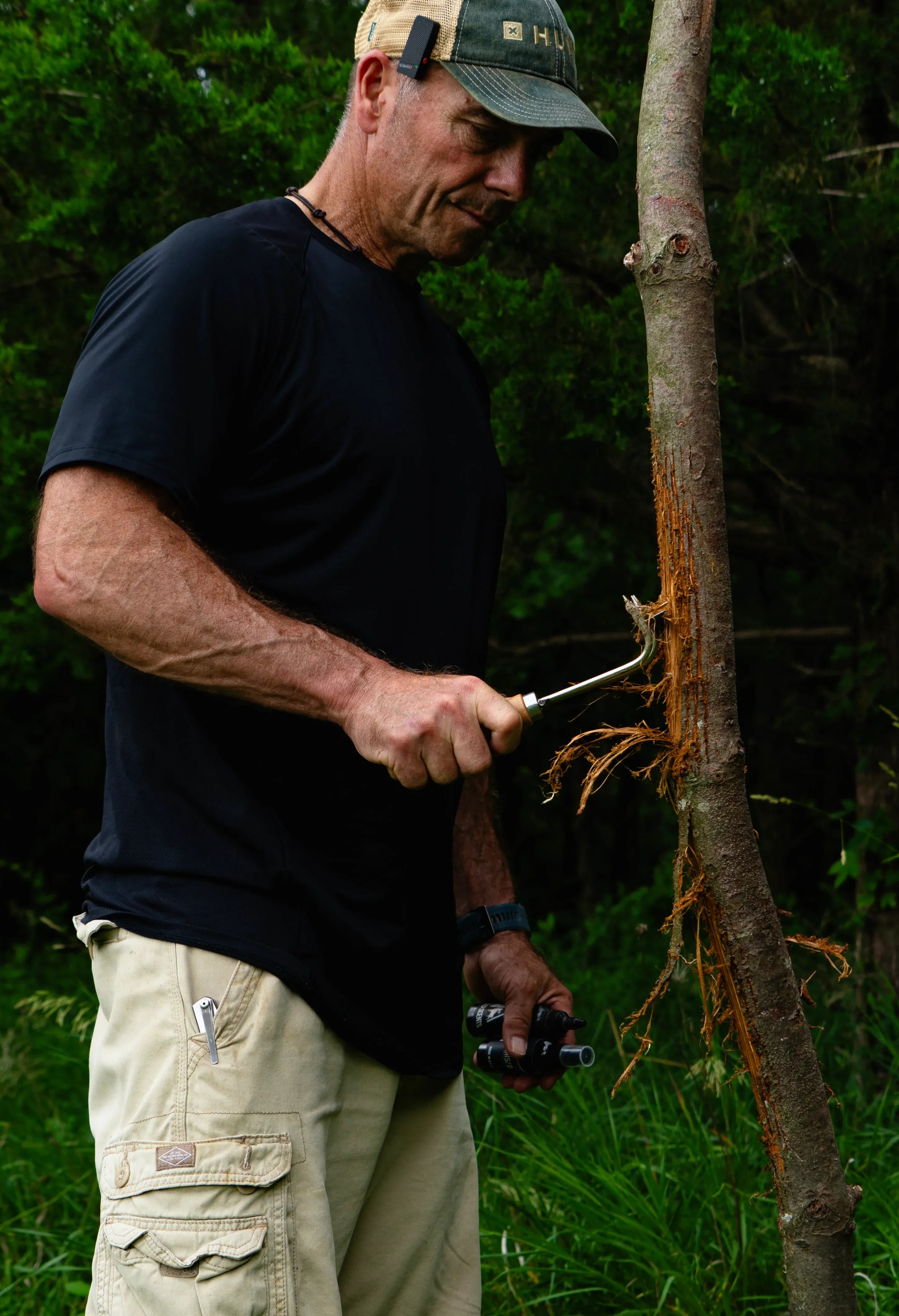 Raised Hunting Hunting Accessories The Rub Tree System | Great for Scrapes Too! | Early Season - Post Rut