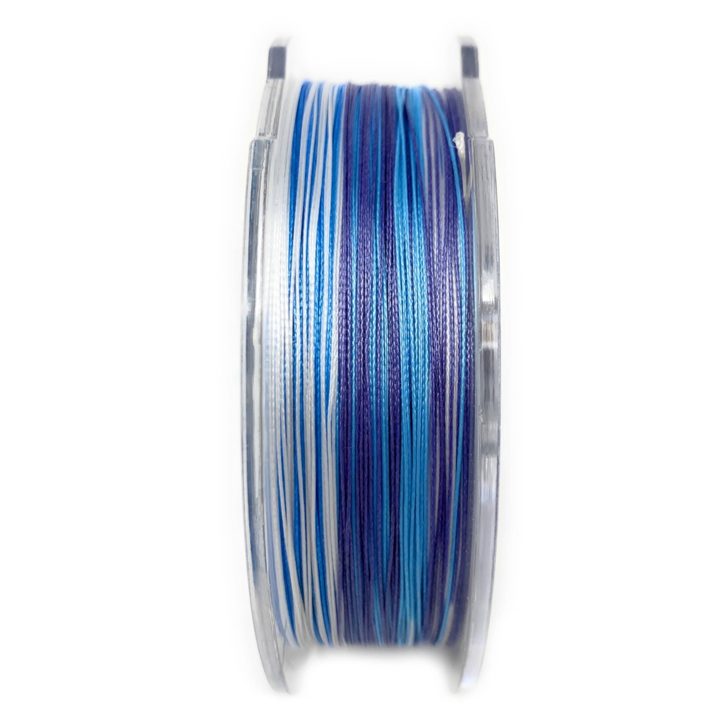 Reaction Tackle Braid 4lb / 150yds / Ice Camo Reaction Tackle Ice Fishing Braided line - 8 Strand