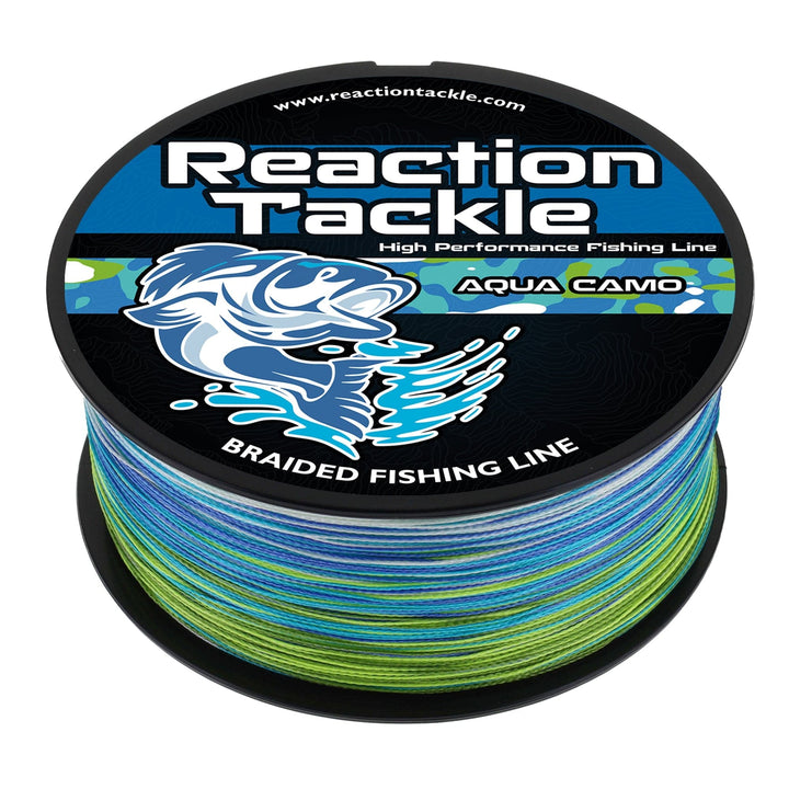 Reaction Tackle Braid Reaction Tackle Braided Fishing Line - Aqua Camo