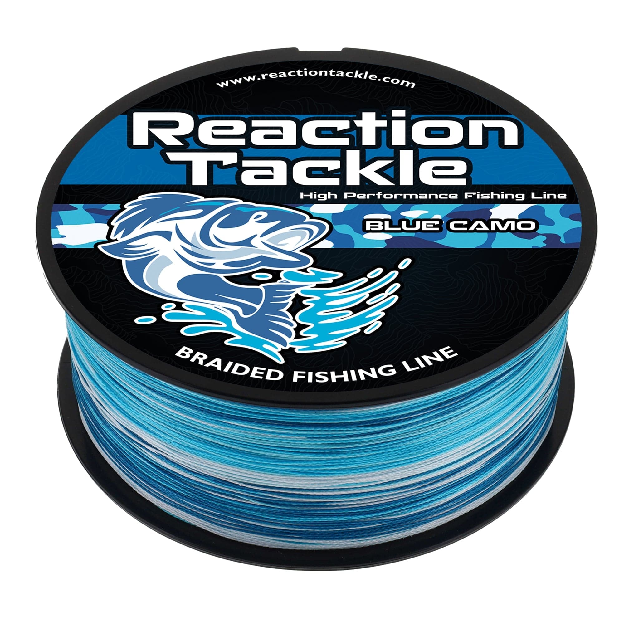 Reaction Tackle Braid Reaction Tackle Braided Fishing Line - Blue Camo