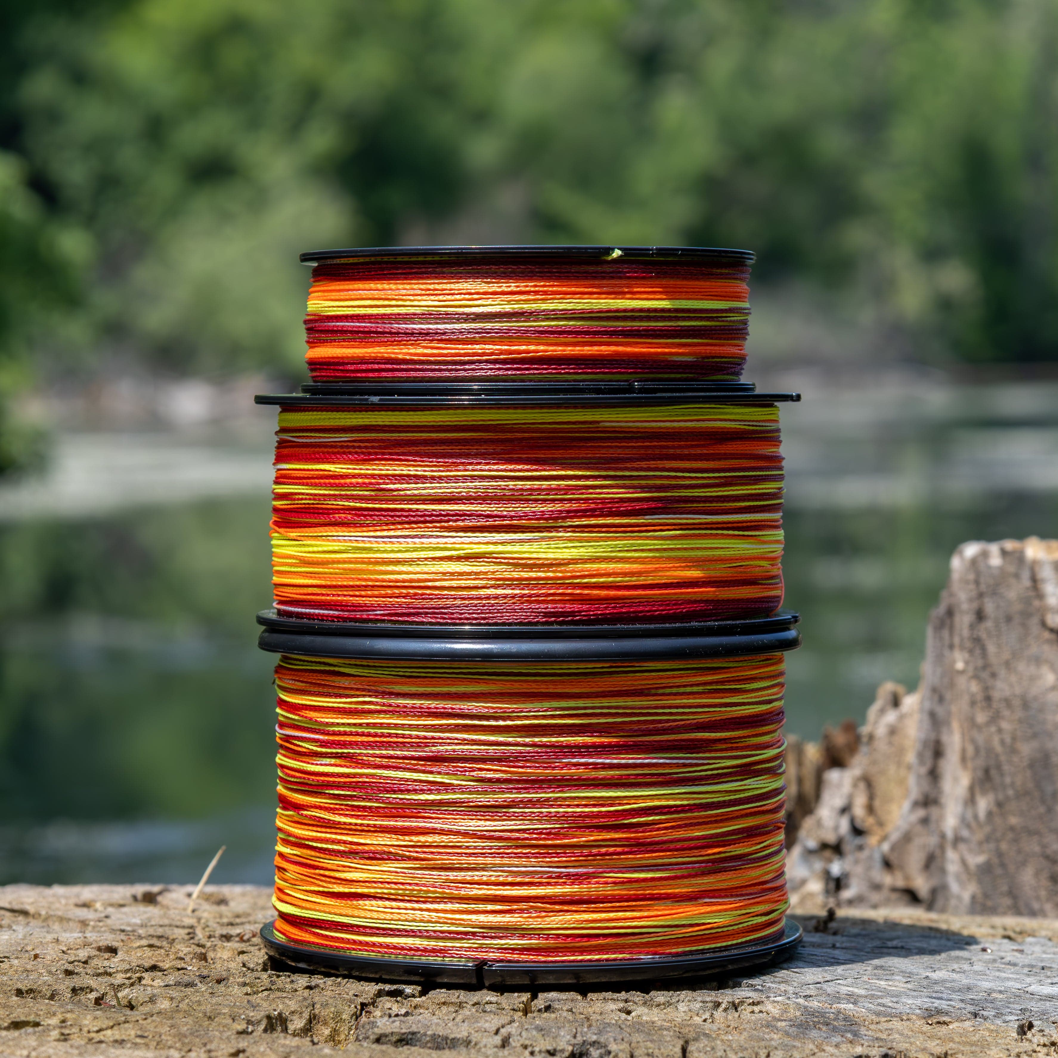 Reaction Tackle Braid Reaction Tackle Braided Fishing Line - Fire Camo