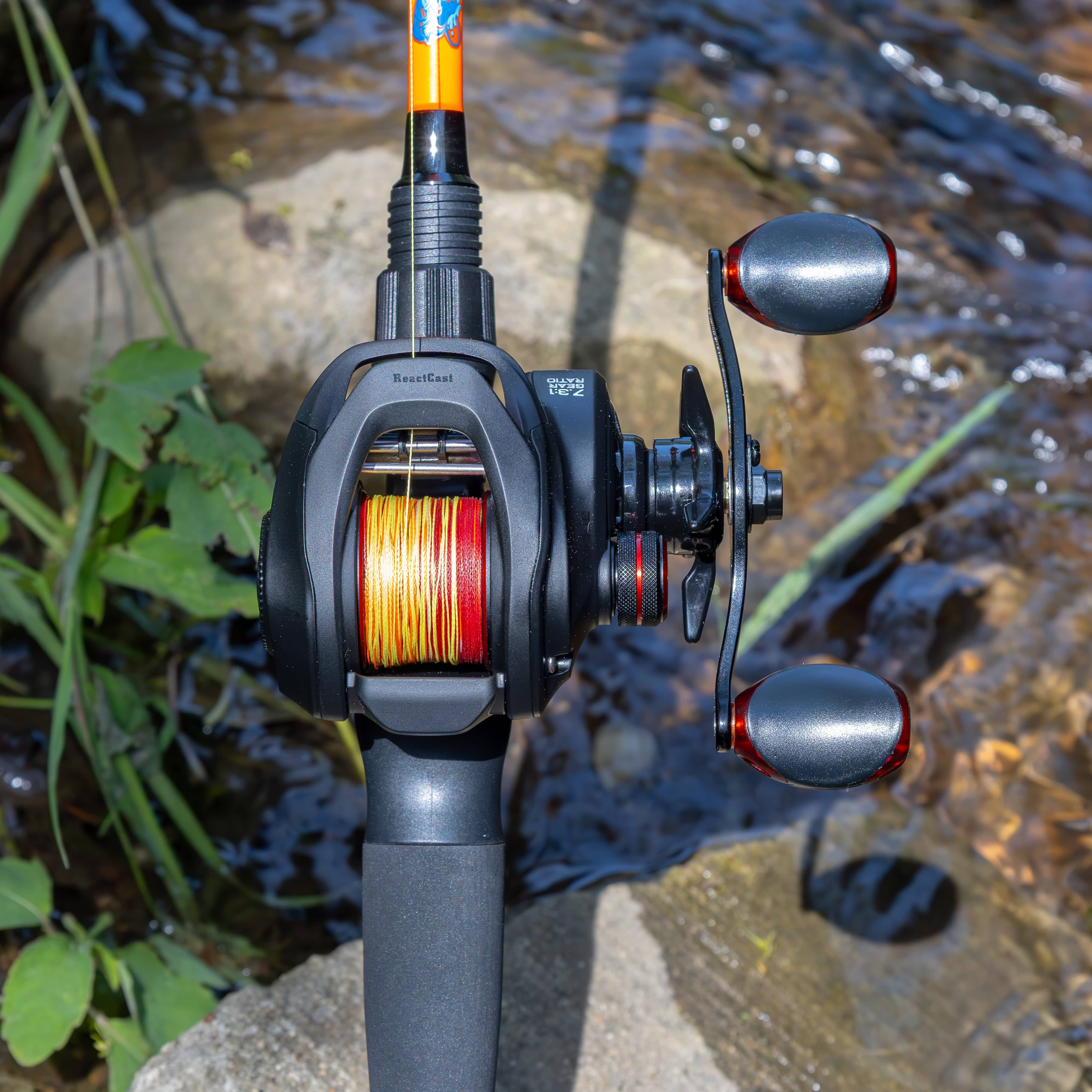 Reaction Tackle Braid Reaction Tackle Braided Fishing Line - Fire Camo