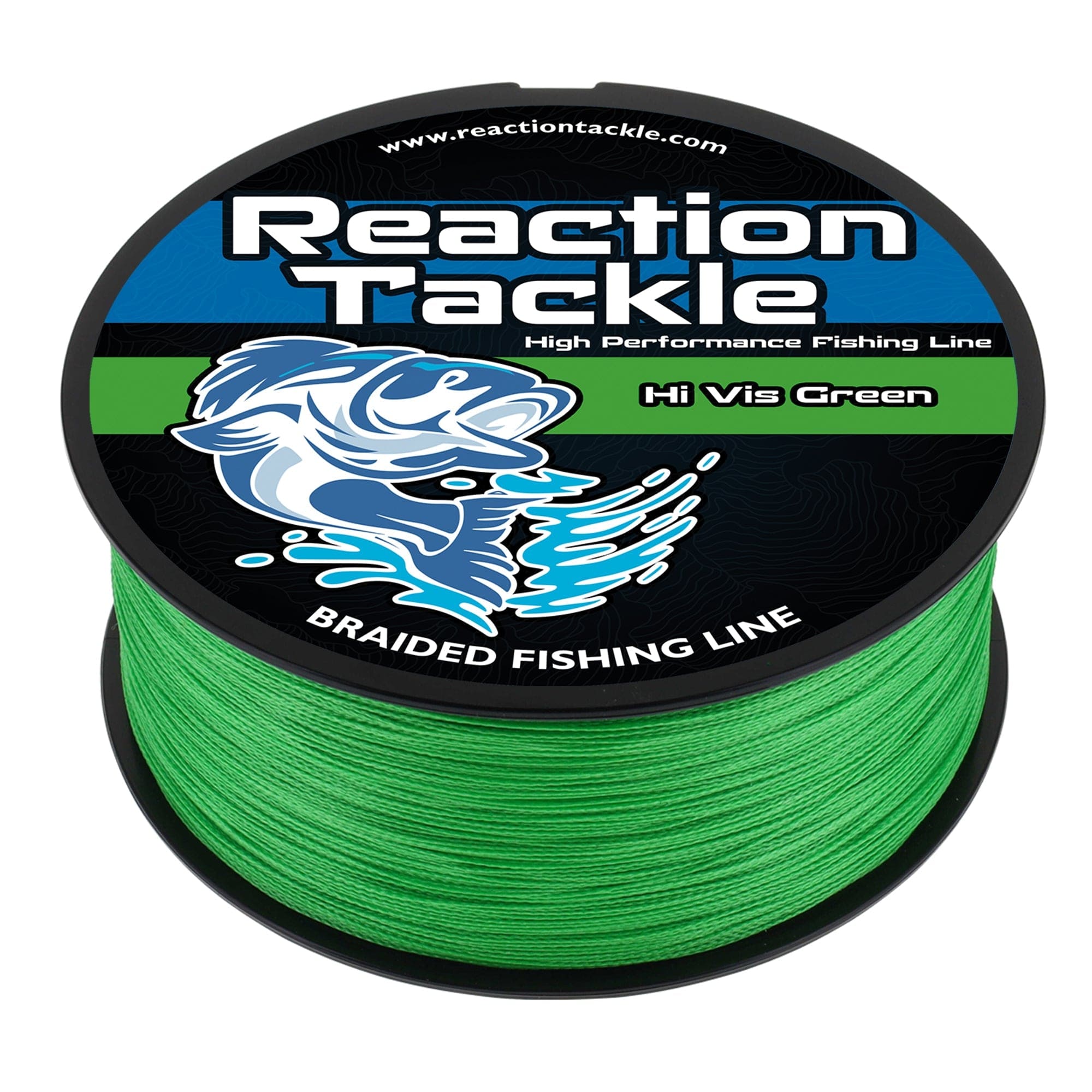 Reaction Tackle Braid Reaction Tackle Braided Fishing Line - Hi-Vis Green