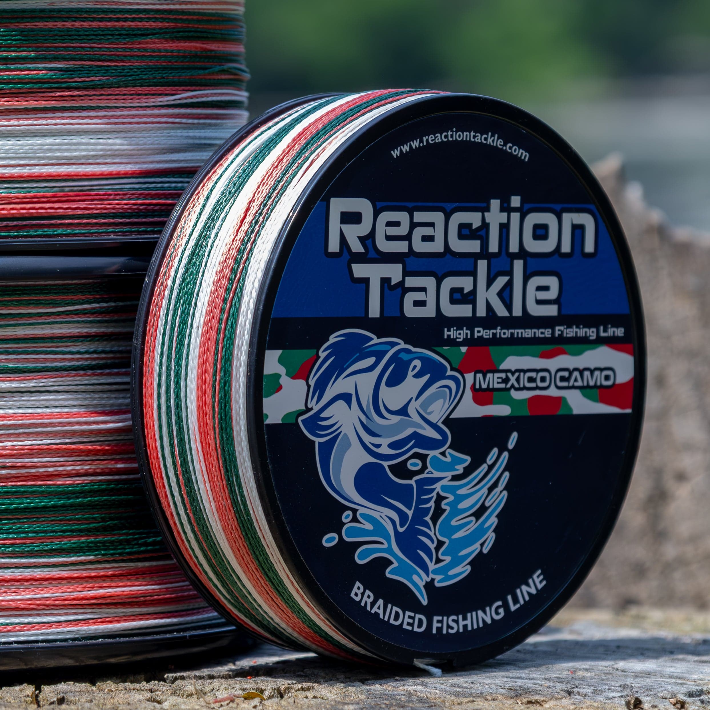Reaction Tackle Braid Reaction Tackle Braided Fishing Line - Mexico Camo