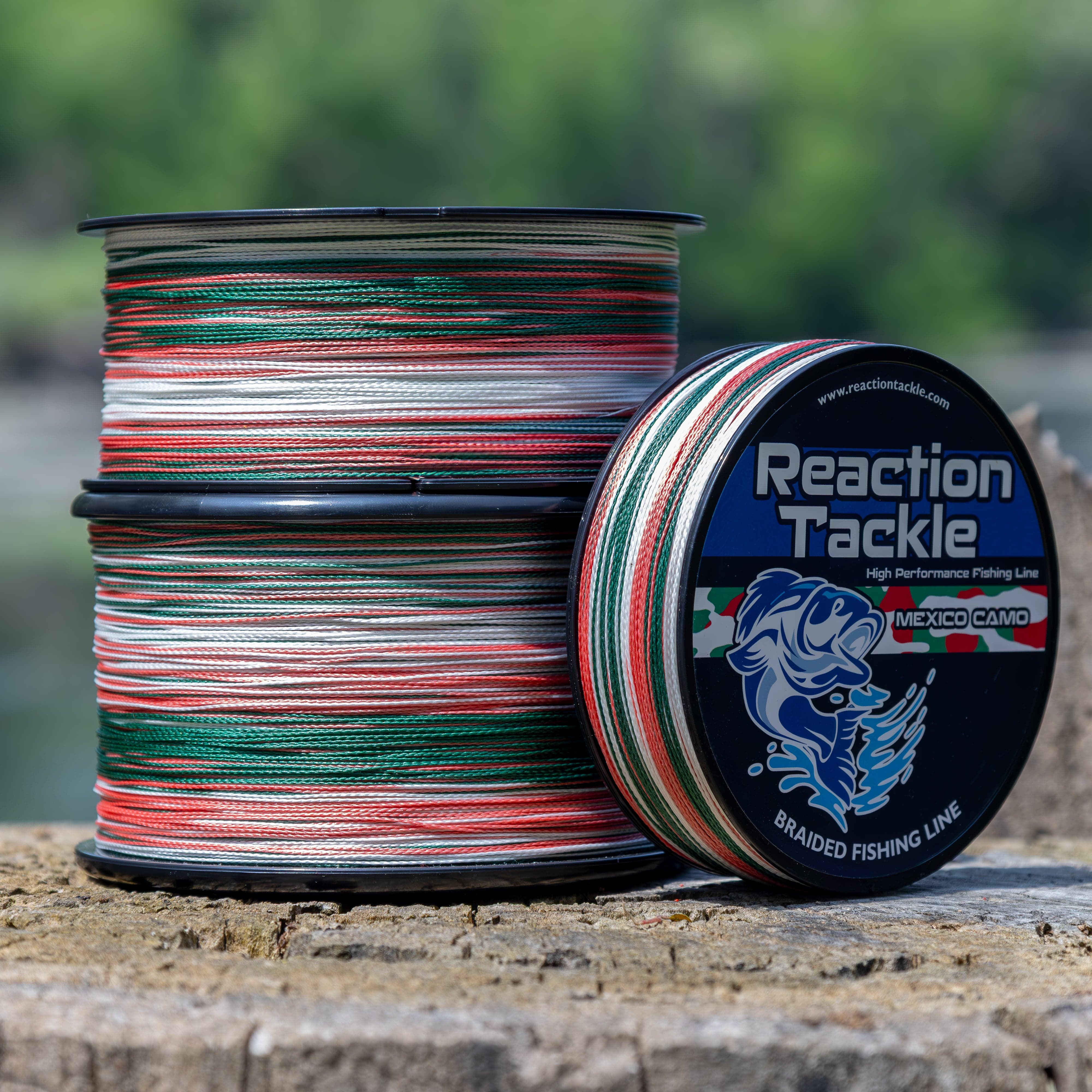Reaction Tackle Braid Reaction Tackle Braided Fishing Line - Mexico Camo