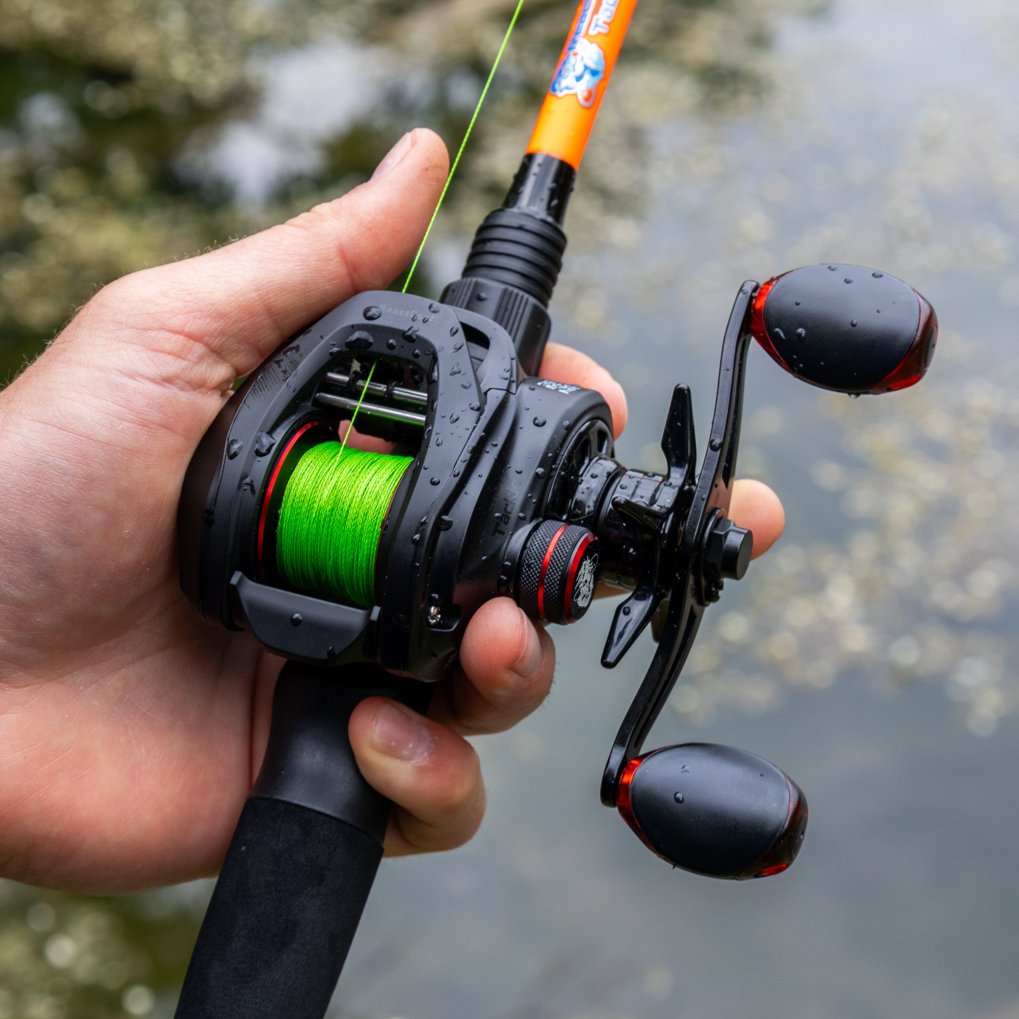 Reaction Tackle Braid Reaction Tackle Braided Fishing Line - NO FADE Hi Vis Green