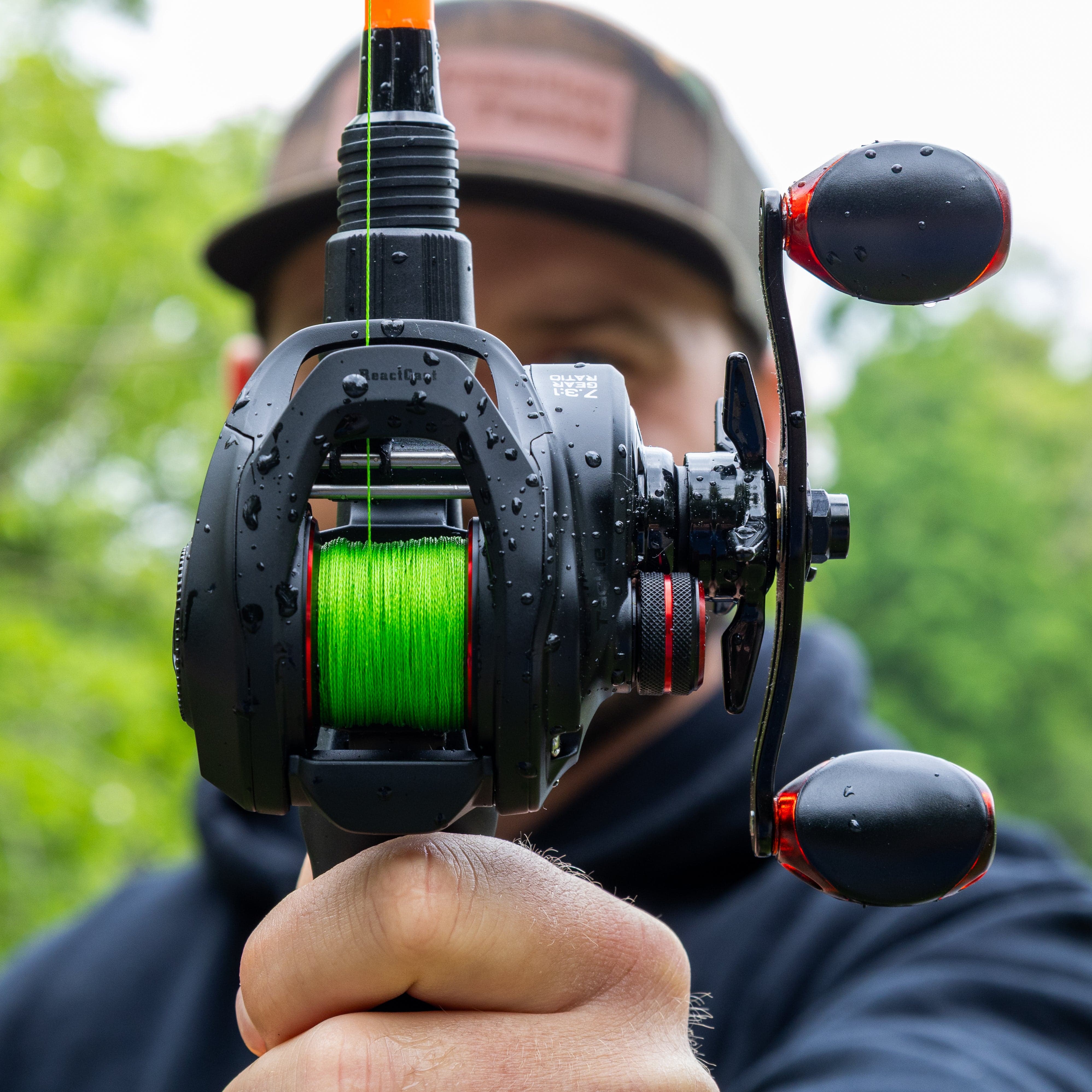 Reaction Tackle Braid Reaction Tackle Braided Fishing Line - NO FADE Hi Vis Green
