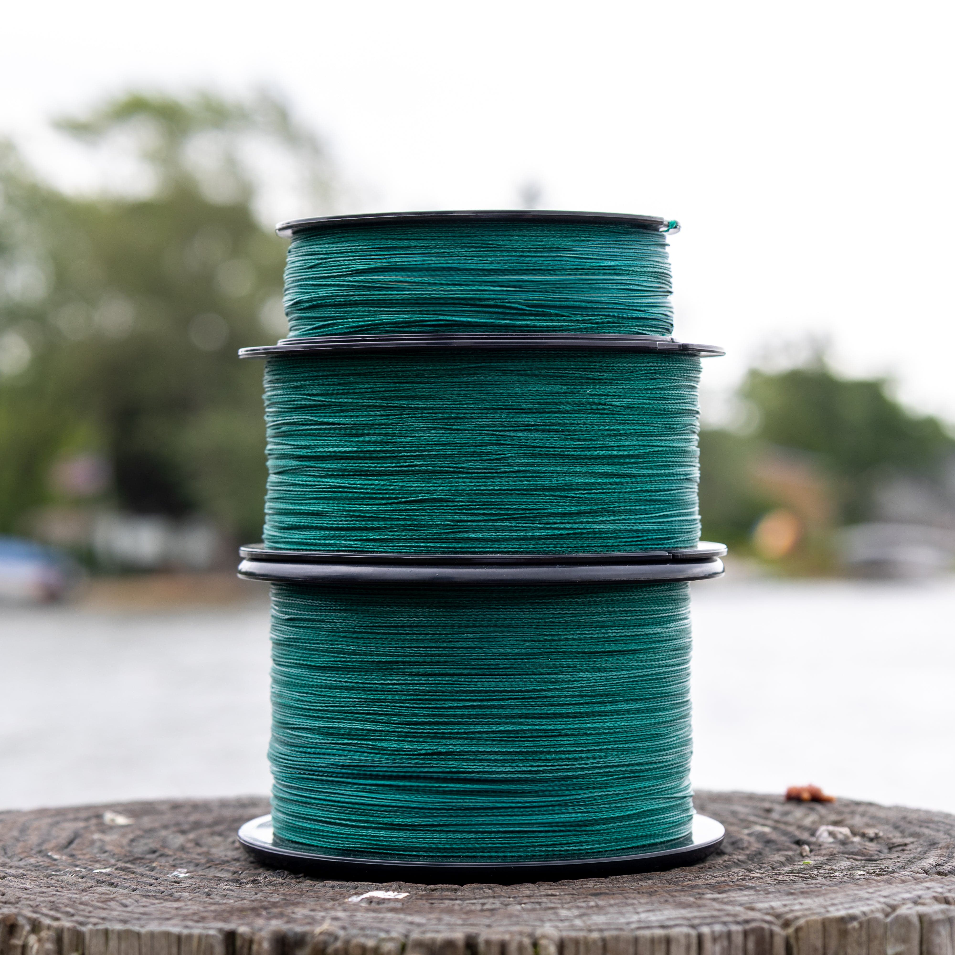 Reaction Tackle Braid Reaction Tackle Braided Fishing Line - NO FADE Moss Green