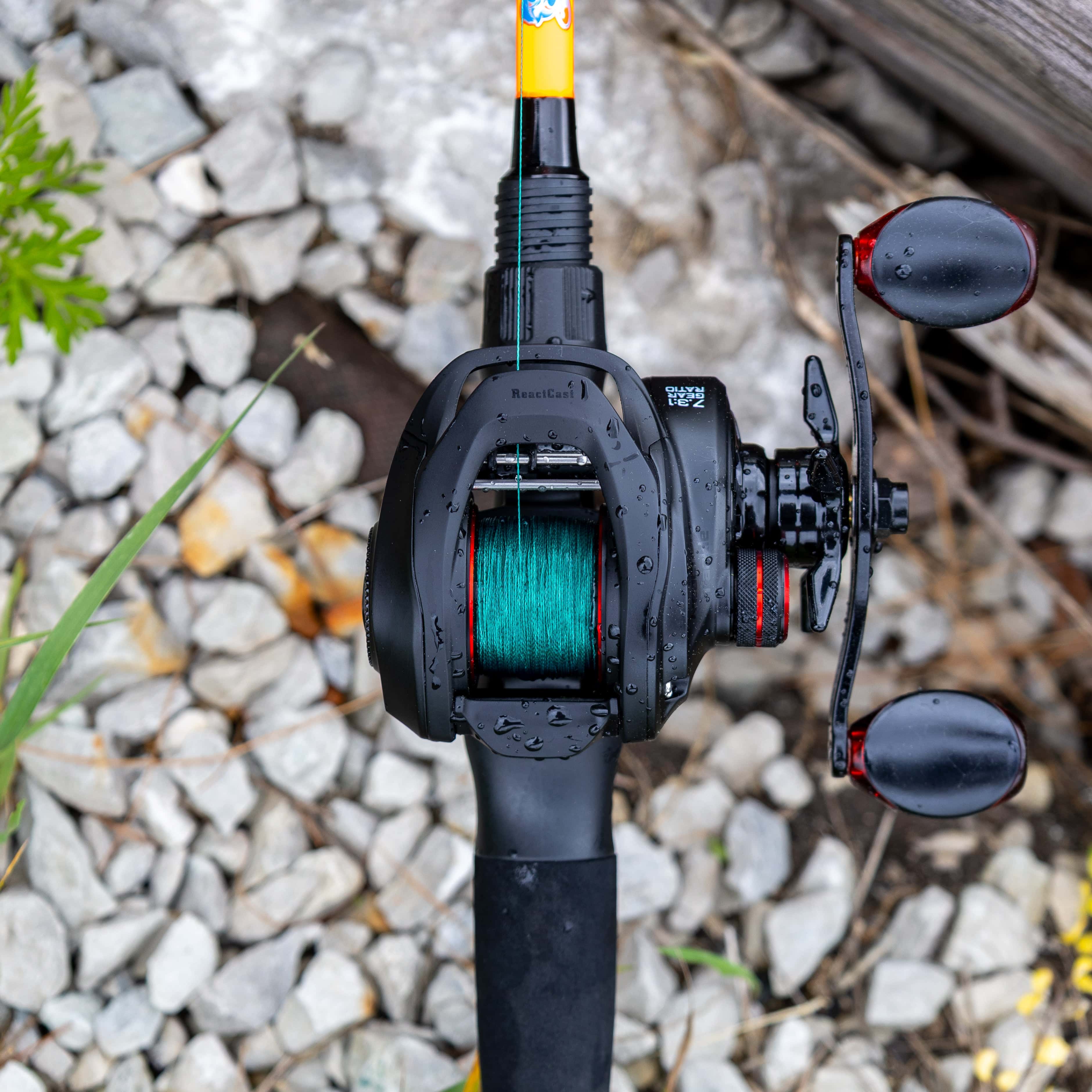 Reaction Tackle Braid Reaction Tackle Braided Fishing Line - NO FADE Moss Green