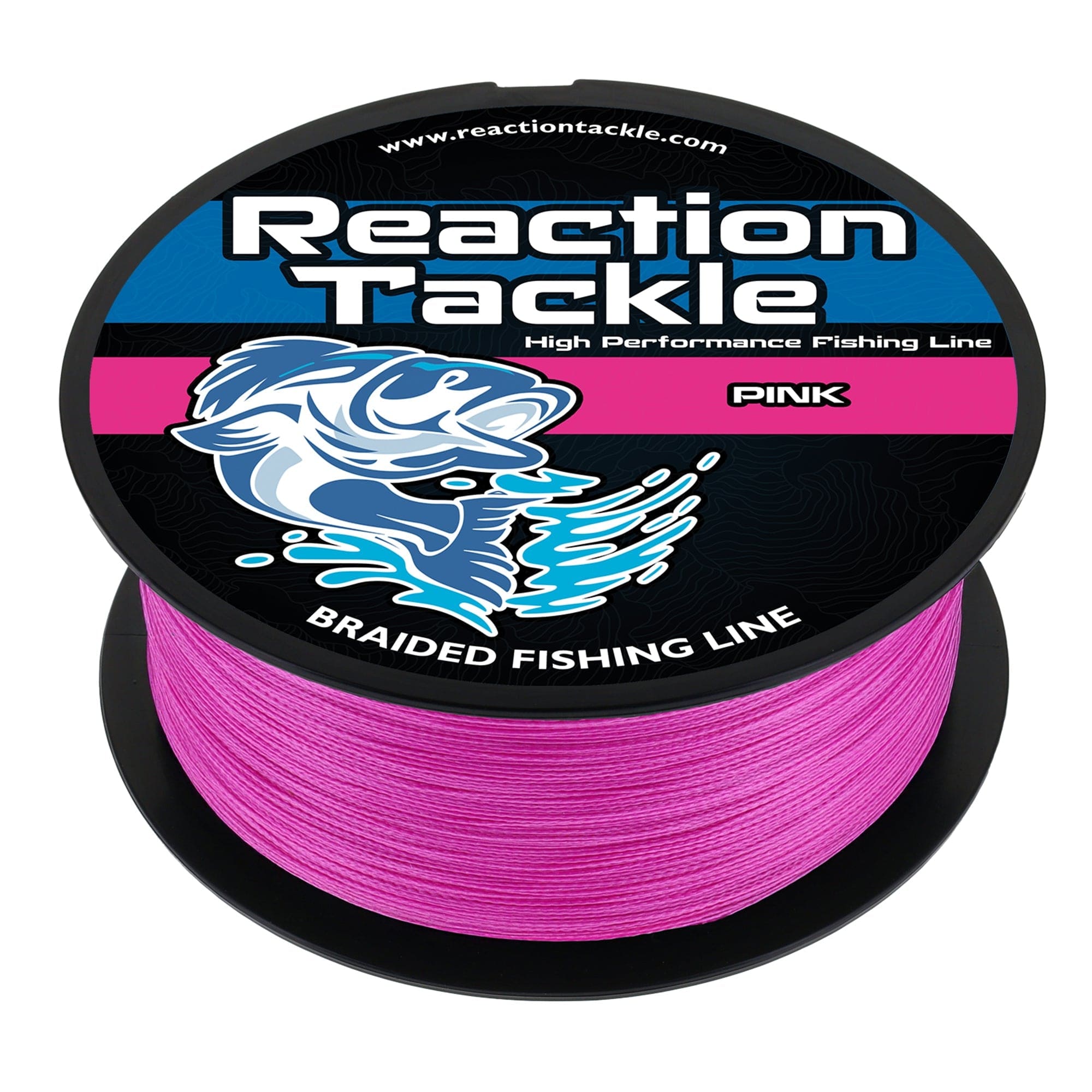 Reaction Tackle Braid Reaction Tackle Braided Fishing Line - Pink