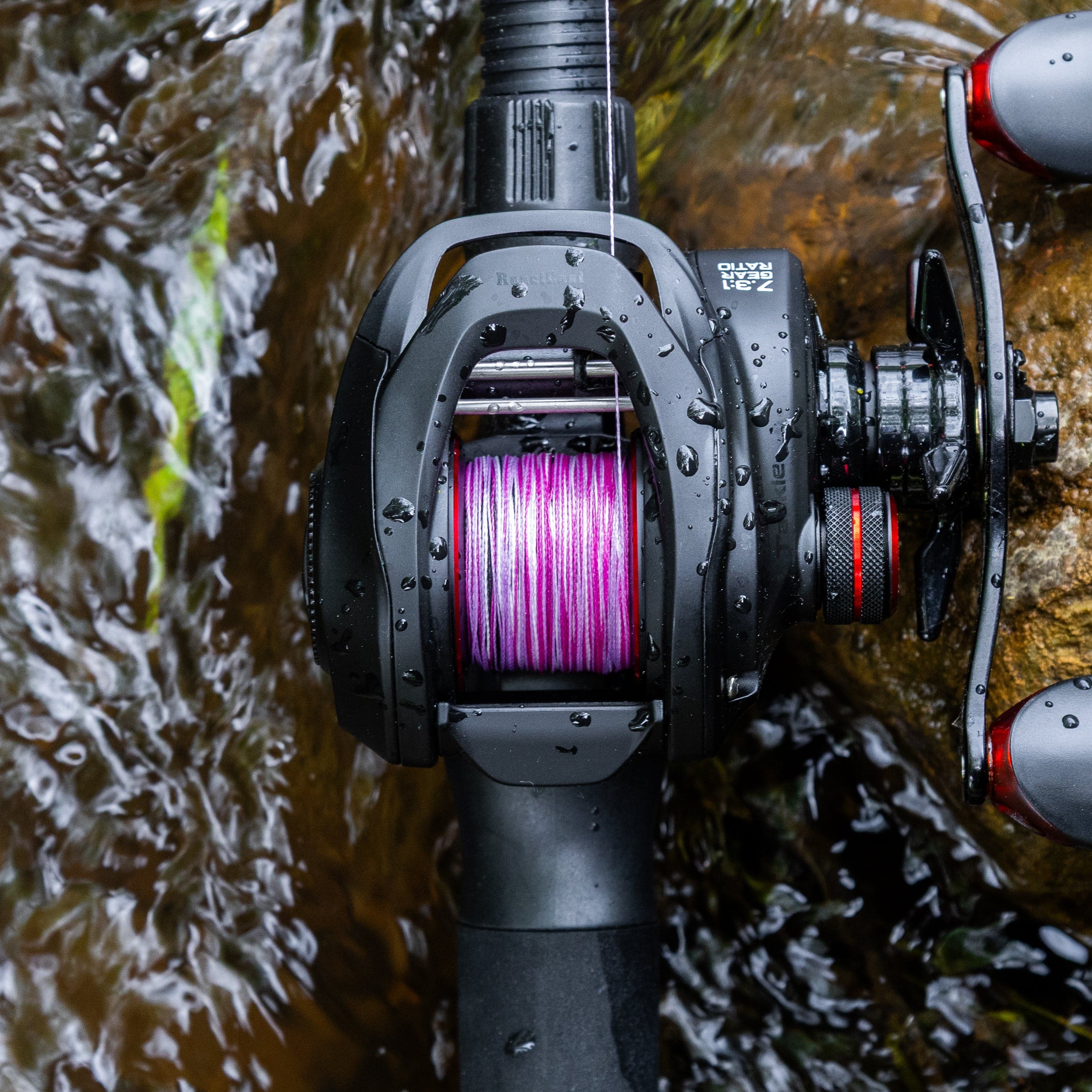 Reaction Tackle Braid Reaction Tackle Braided Fishing Line - Pink Camo