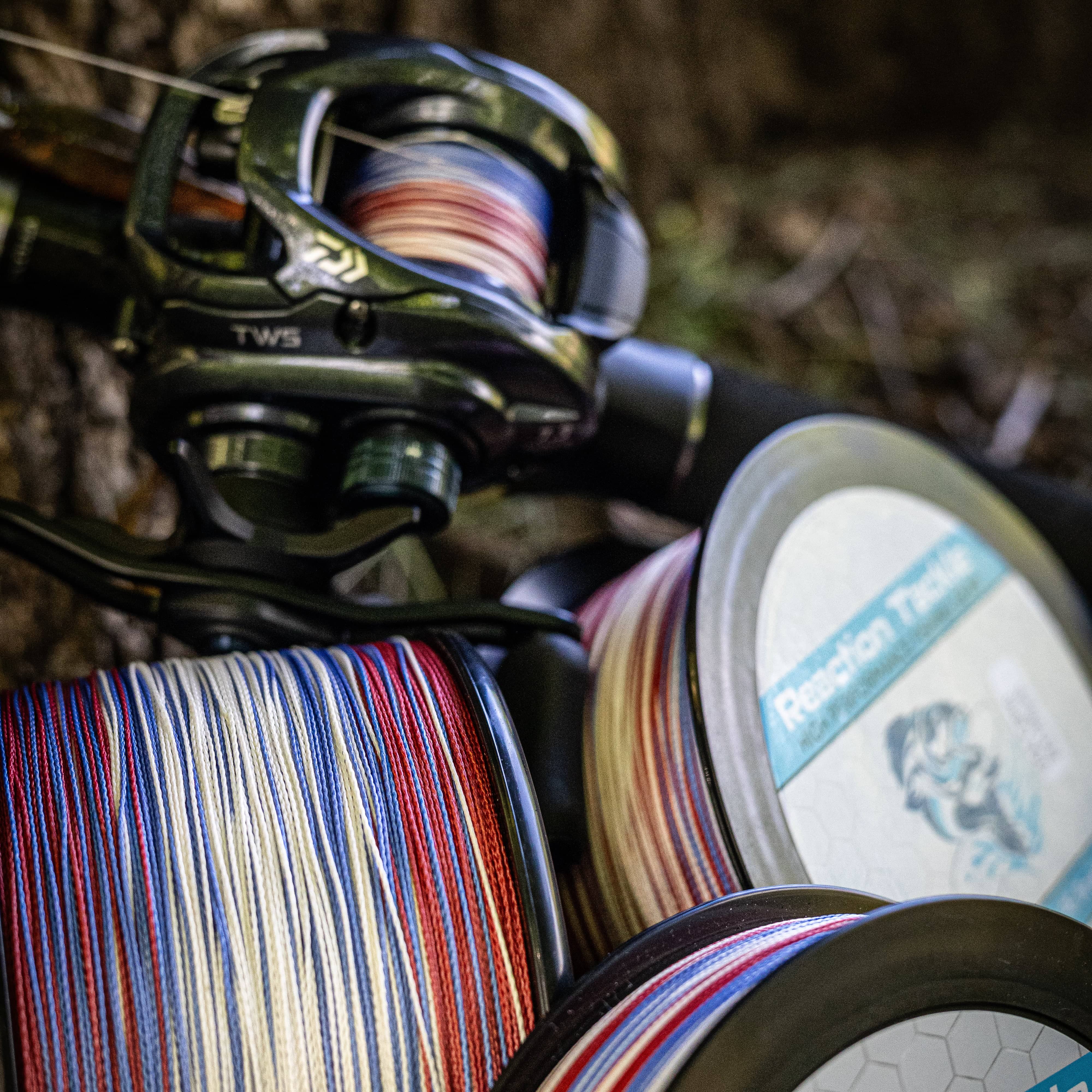Reaction Tackle Braid Reaction Tackle Braided Fishing Line - USA Camo