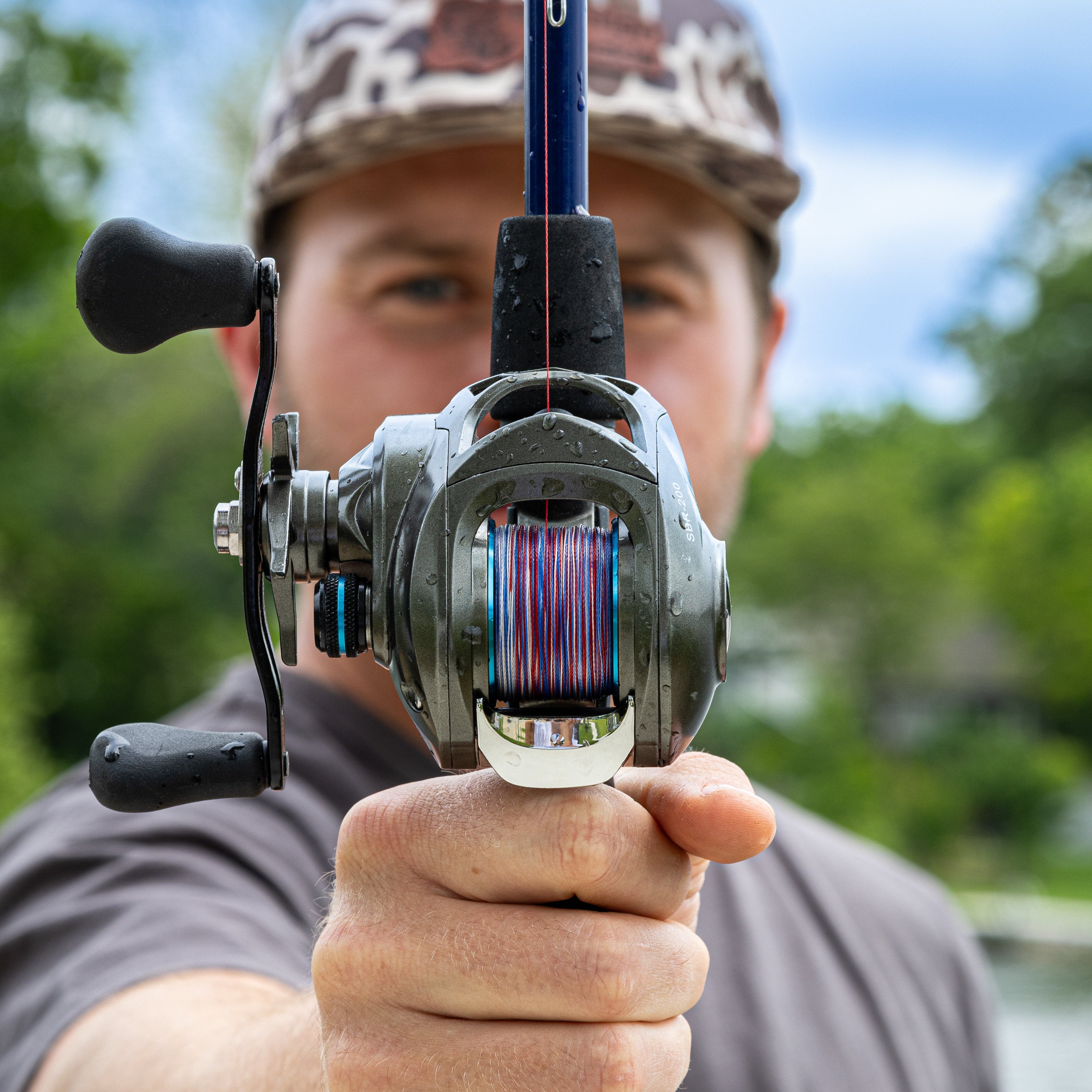 Reaction Tackle Braid Reaction Tackle Braided Fishing Line - USA Camo
