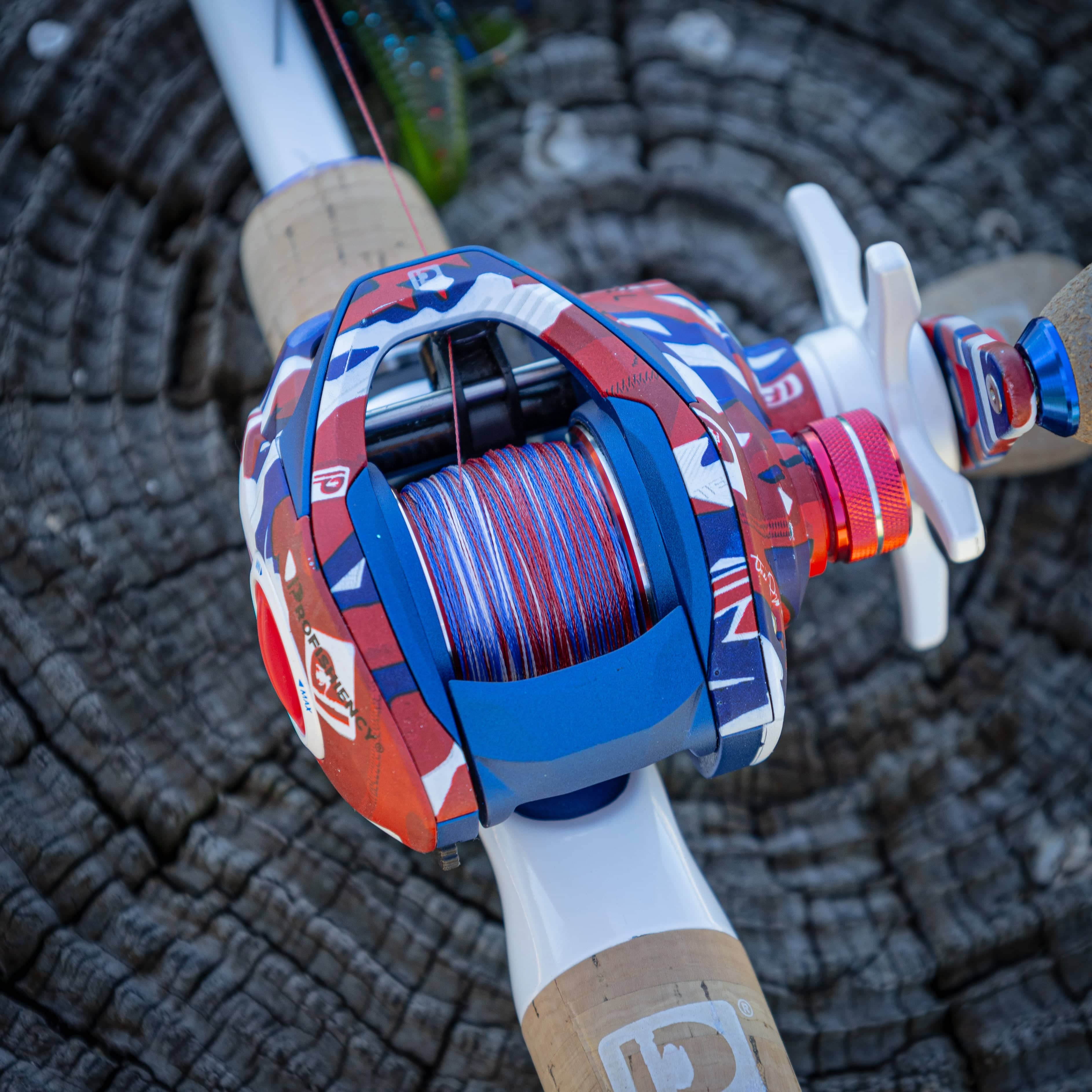 Reaction Tackle Braid Reaction Tackle Braided Fishing Line - USA Camo