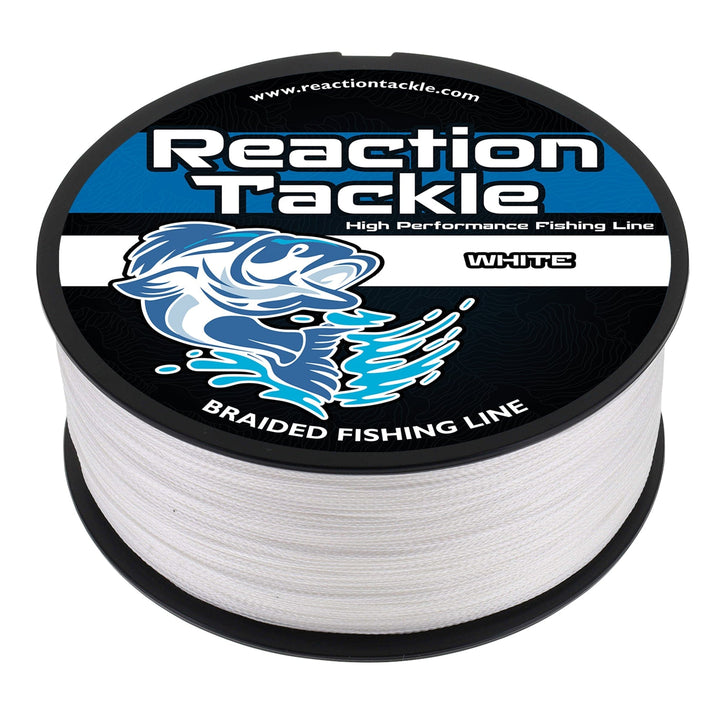 Reaction Tackle Braid Reaction Tackle Braided Fishing Line - White