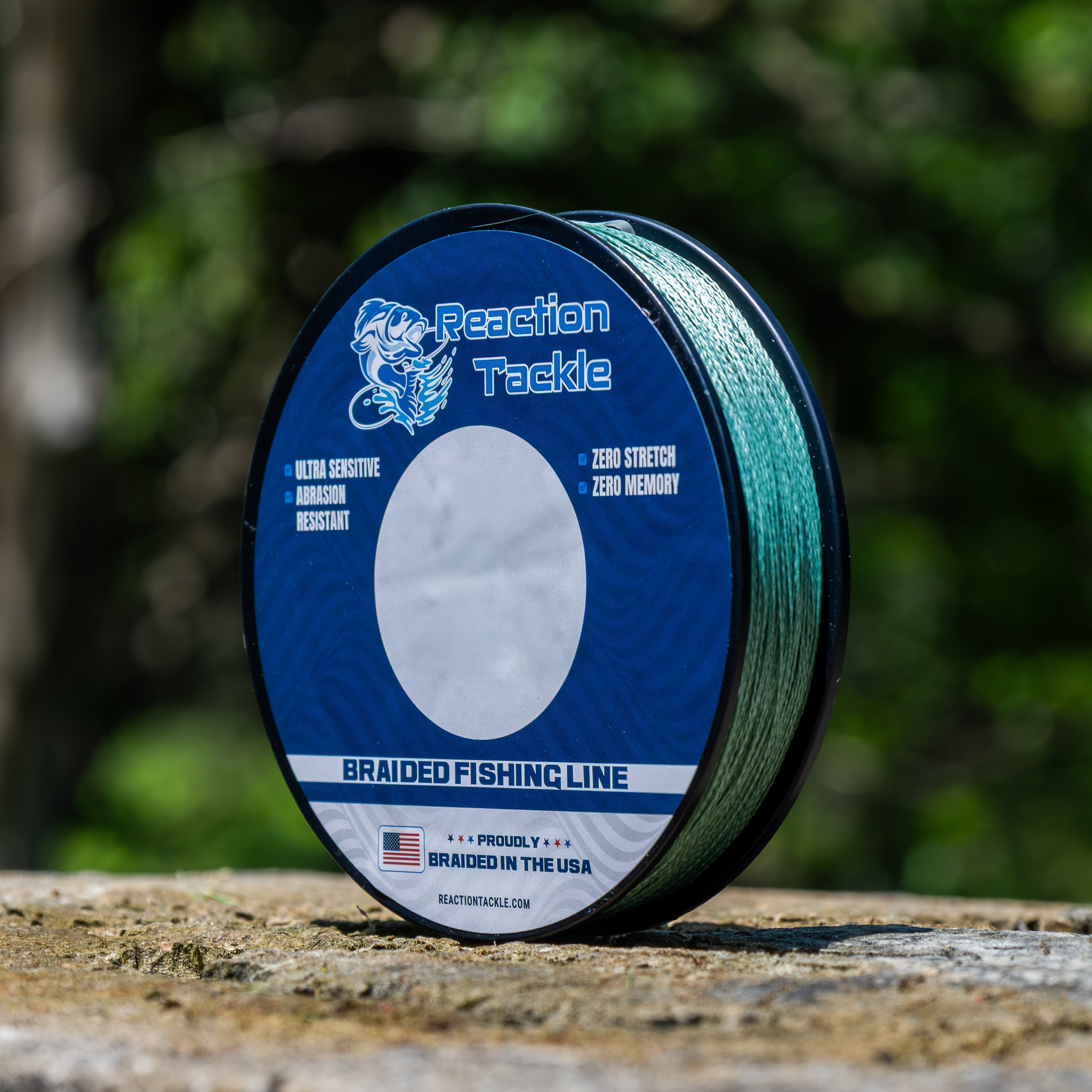 Reaction Tackle Braid Reaction Tackle BRAIDED IN THE USA Fishing Line - X4