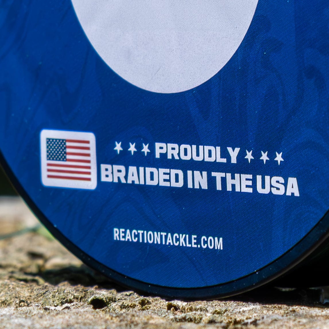 Reaction Tackle Braid Reaction Tackle BRAIDED IN THE USA Fishing Line - X4