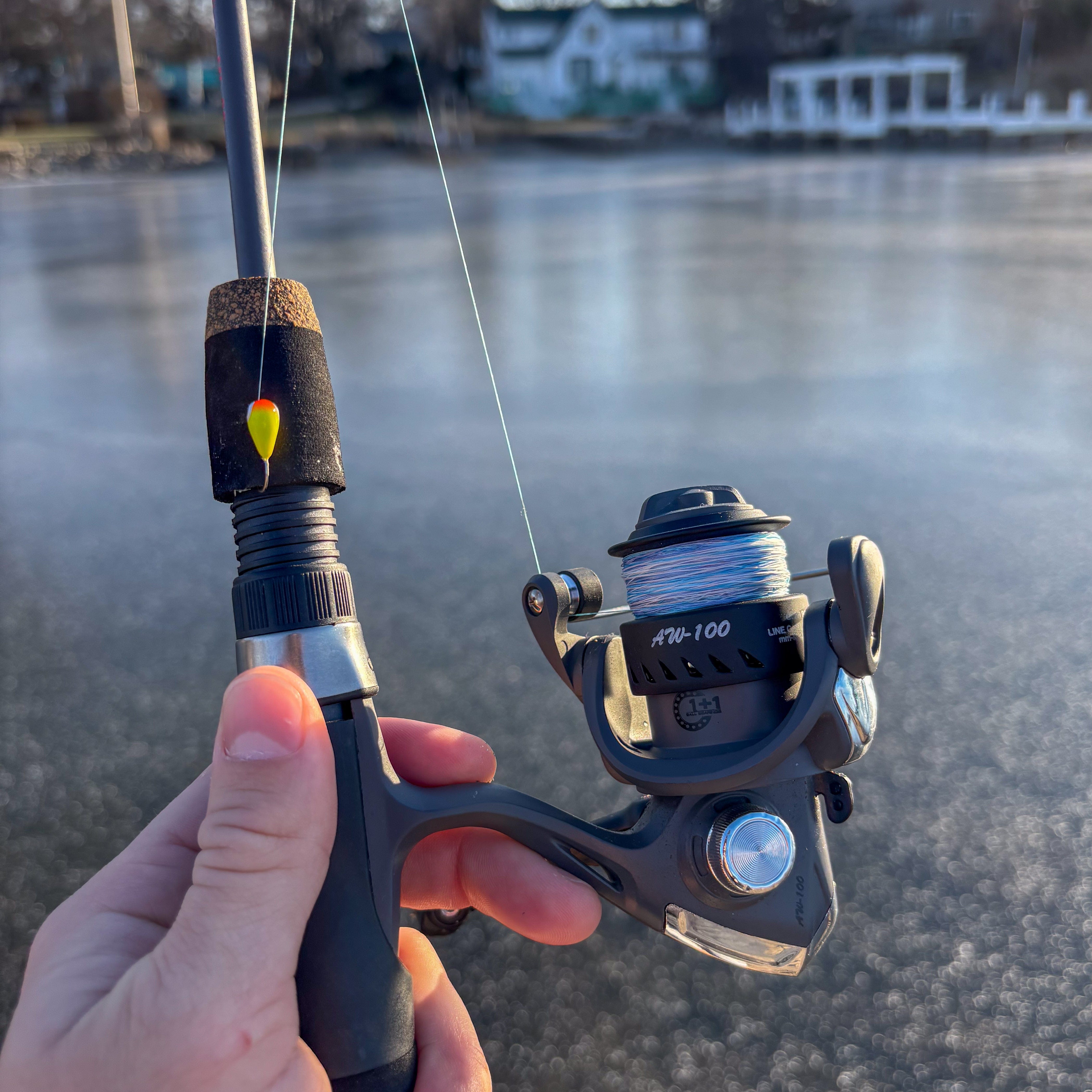 Reaction Tackle Braid Reaction Tackle Ice Fishing Braided line - 8 Strand