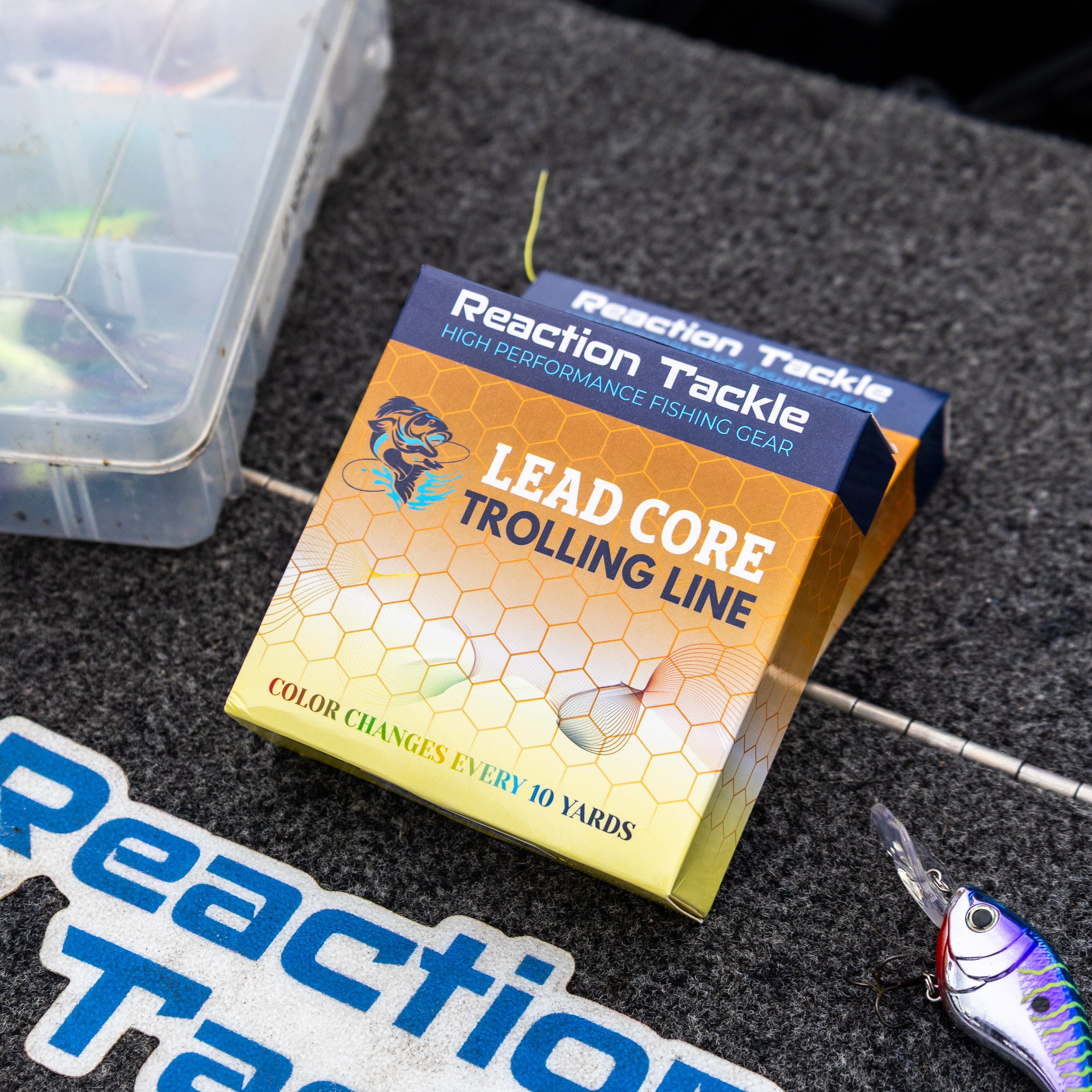 Reaction Tackle Braid Reaction Tackle Lead Core Metered Trolling Braided Line