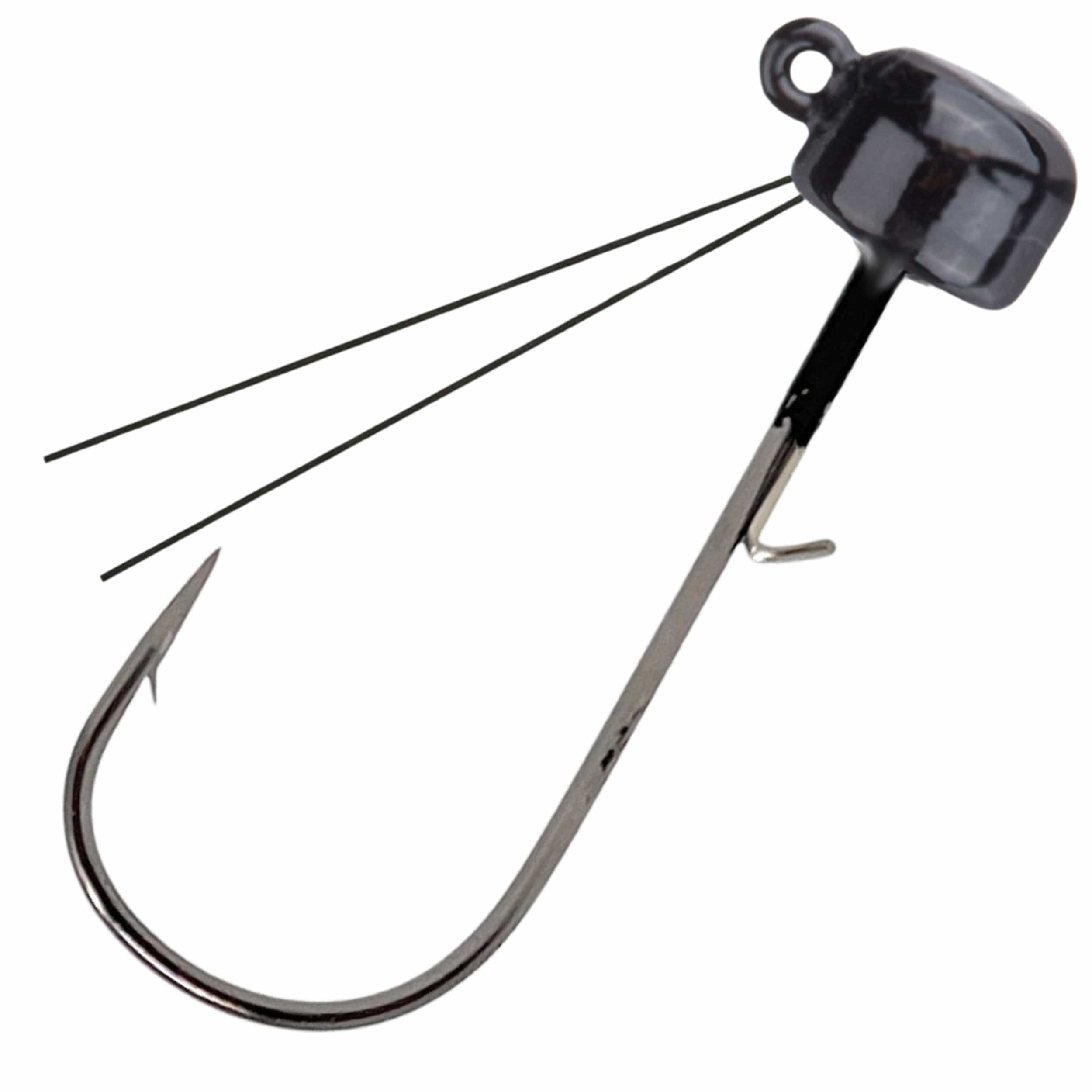 Reaction Tackle fishing-jigs Black (weedless) / 1/15 oz Reaction Tackle Tungsten Ned Rig-Shroom Jigs (5-Pack)