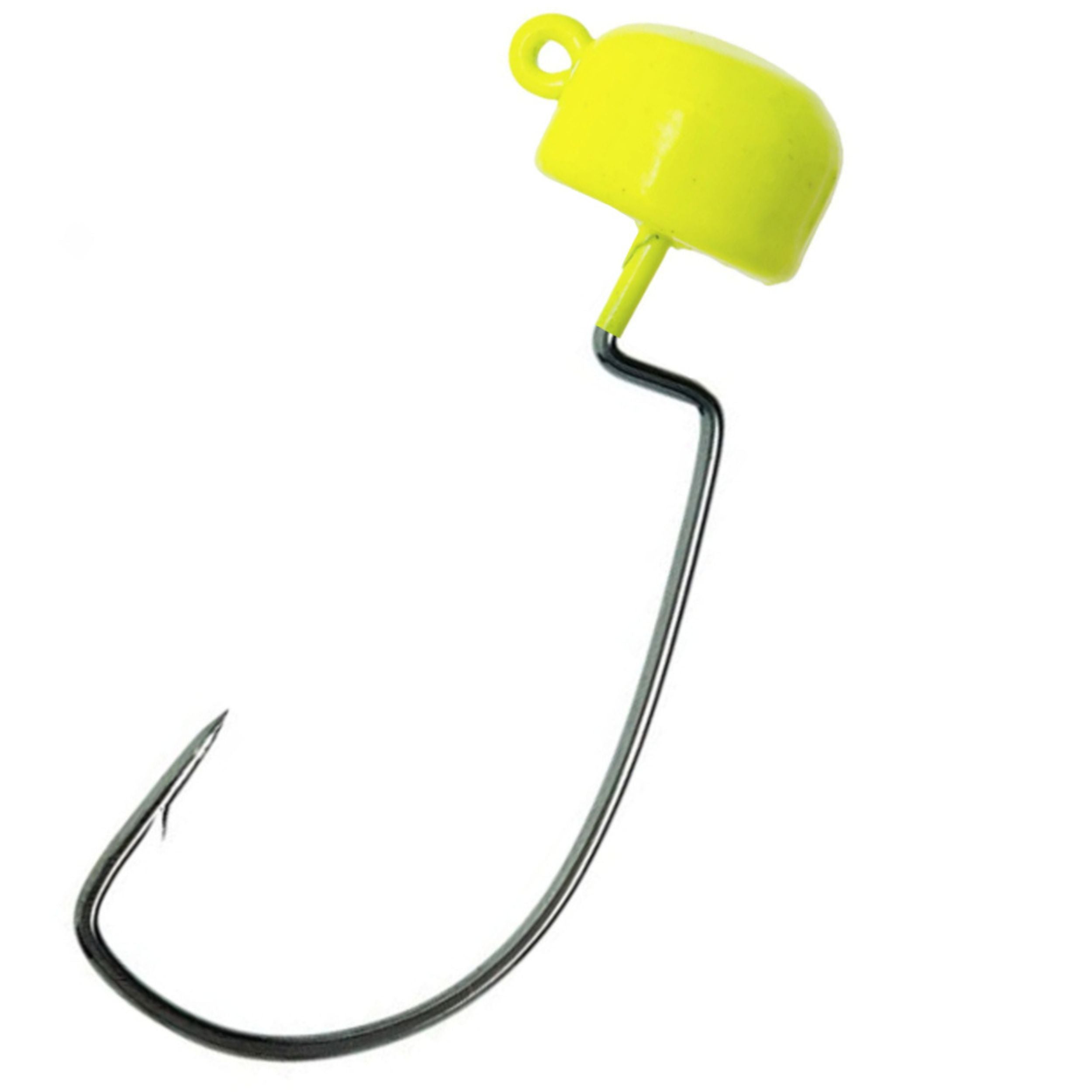 Reaction Tackle fishing-jigs Chartreuse (EWG) / 1/15 oz Reaction Tackle Tungsten Ned Rig-Shroom Jigs (5-Pack)