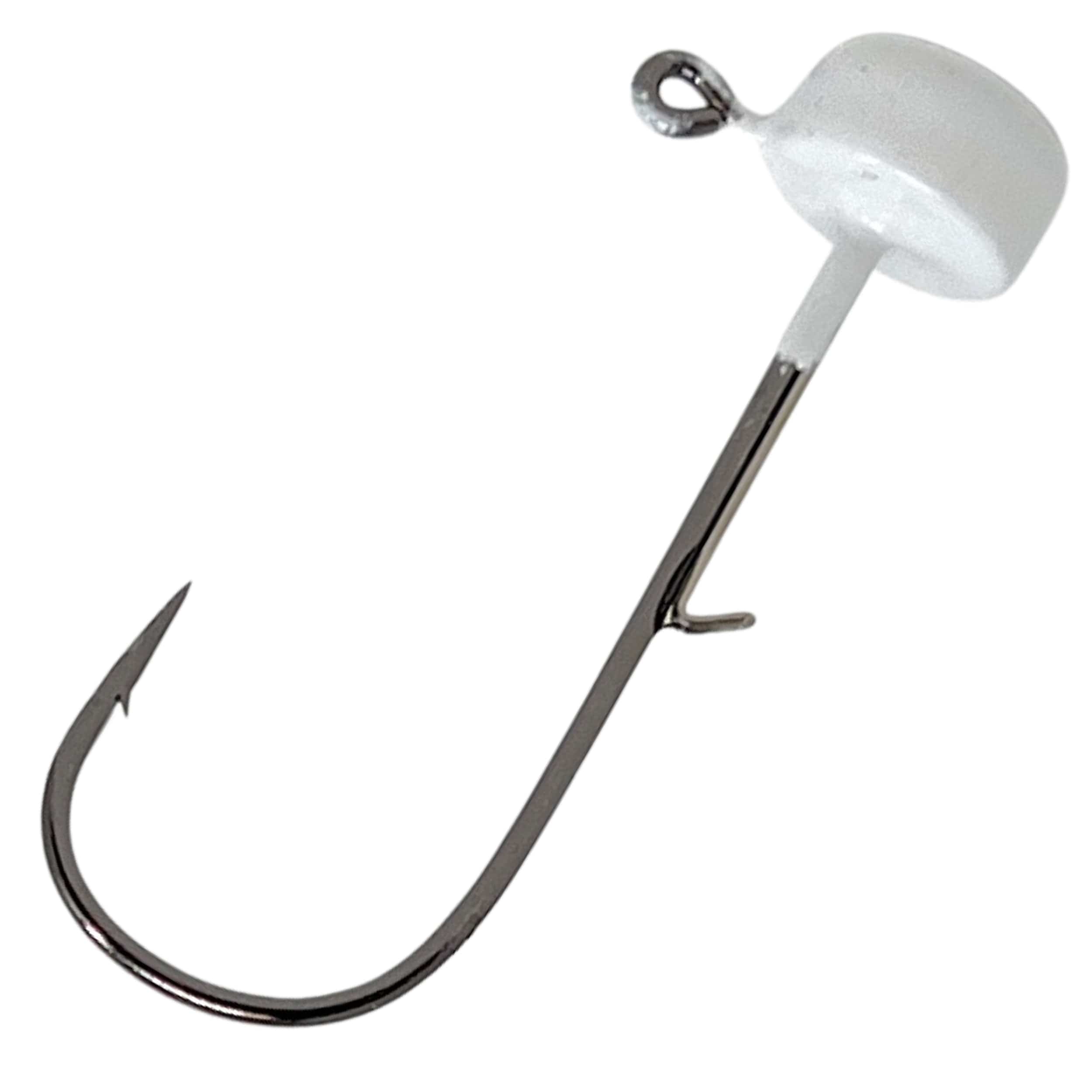 Reaction Tackle fishing-jigs White / 1/15 oz Reaction Tackle Tungsten Ned Rig-Shroom Jigs (5-Pack)