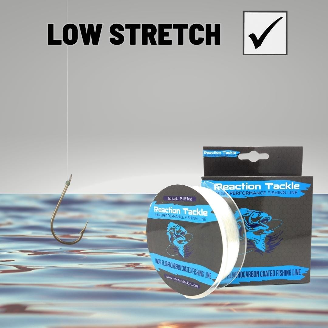 Reaction Tackle Flurocarbon Reaction Tackle Fluorocarbon Coated Fishing Line