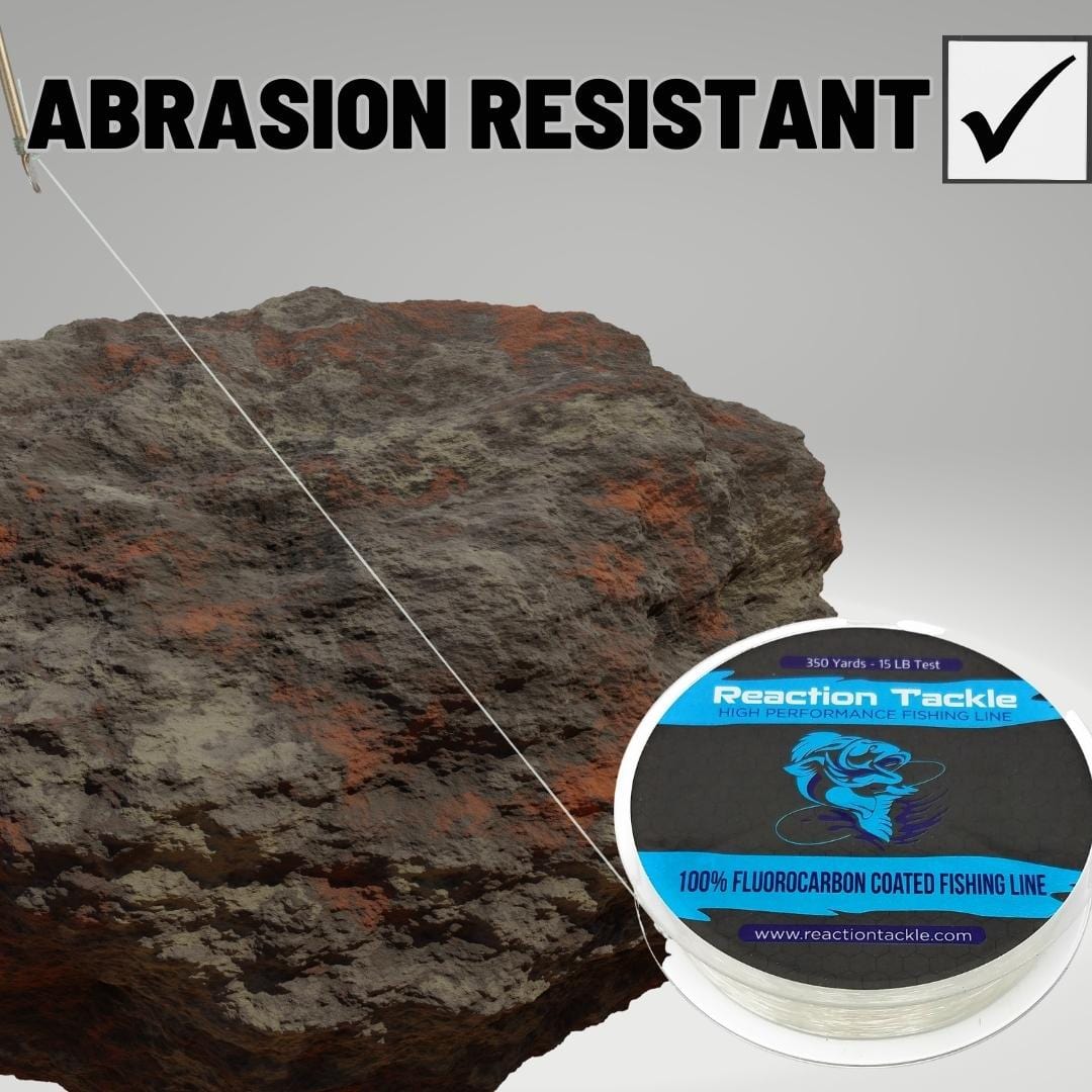 Reaction Tackle Flurocarbon Reaction Tackle Fluorocarbon Coated Fishing Line