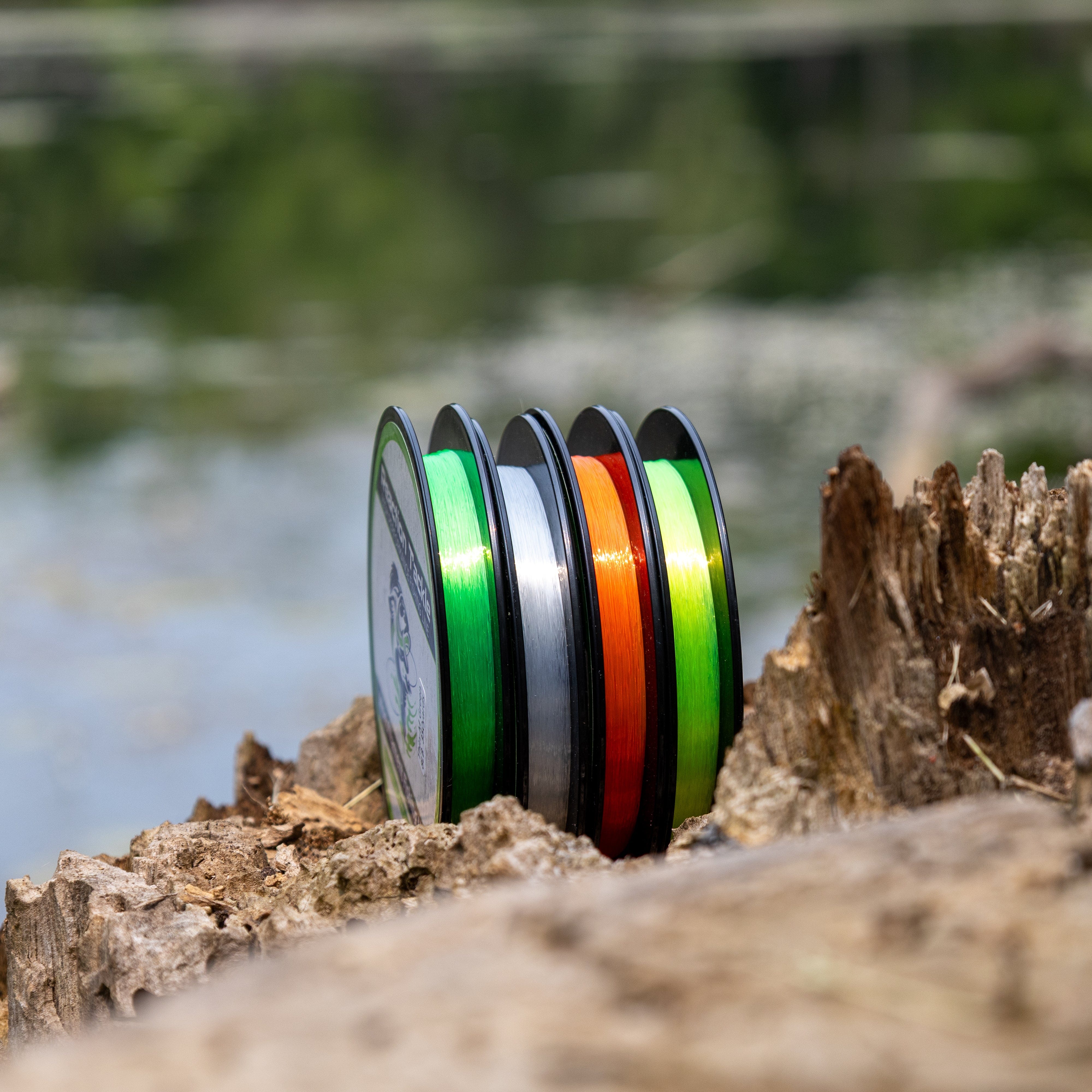Reaction Tackle Monofilament Reaction Tackle Nylon Monofilament Fishing Line 350-yard Spools