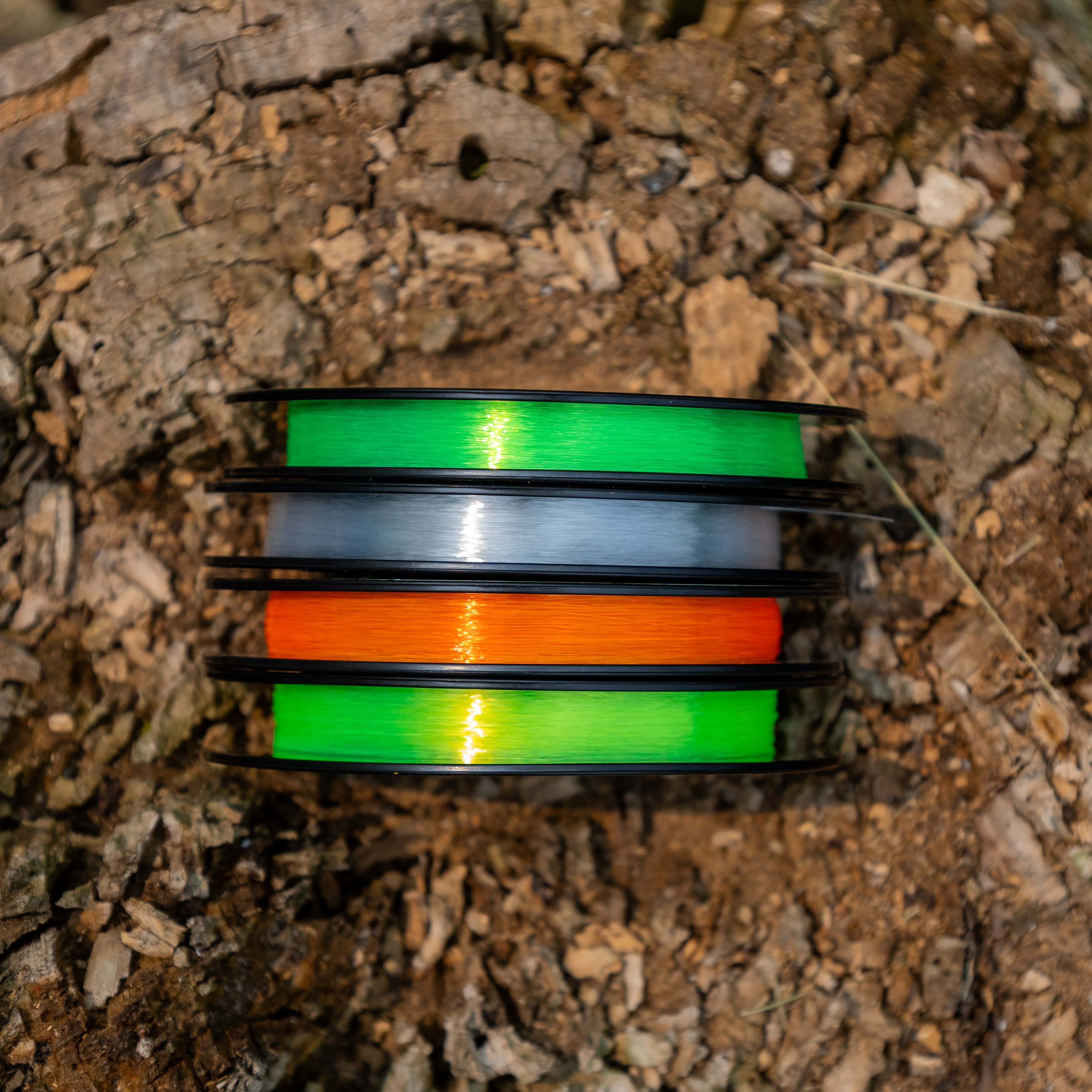 Reaction Tackle Monofilament Reaction Tackle Nylon Monofilament Fishing Line 350-yard Spools
