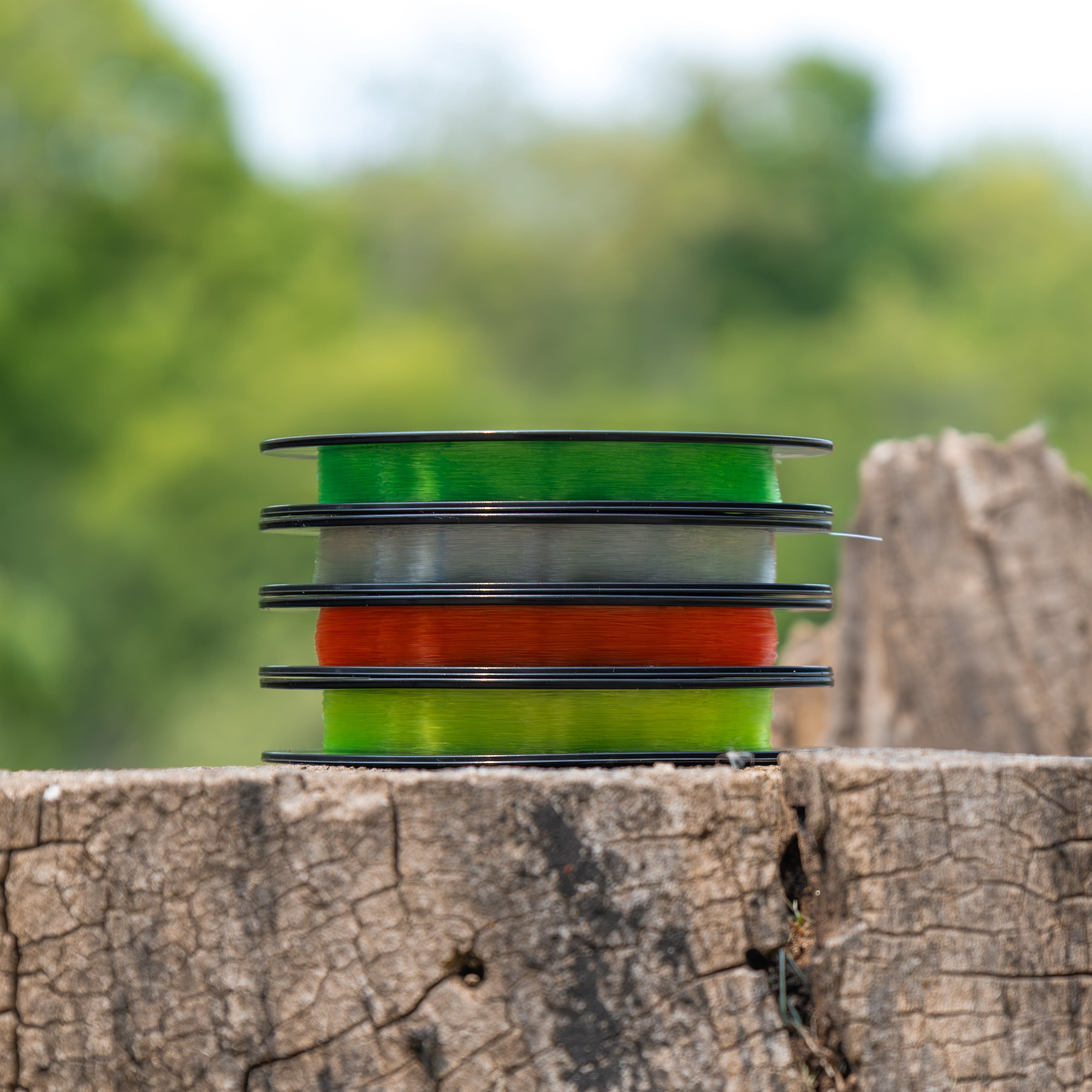 Reaction Tackle Monofilament Reaction Tackle Nylon Monofilament Fishing Line 350-yard Spools