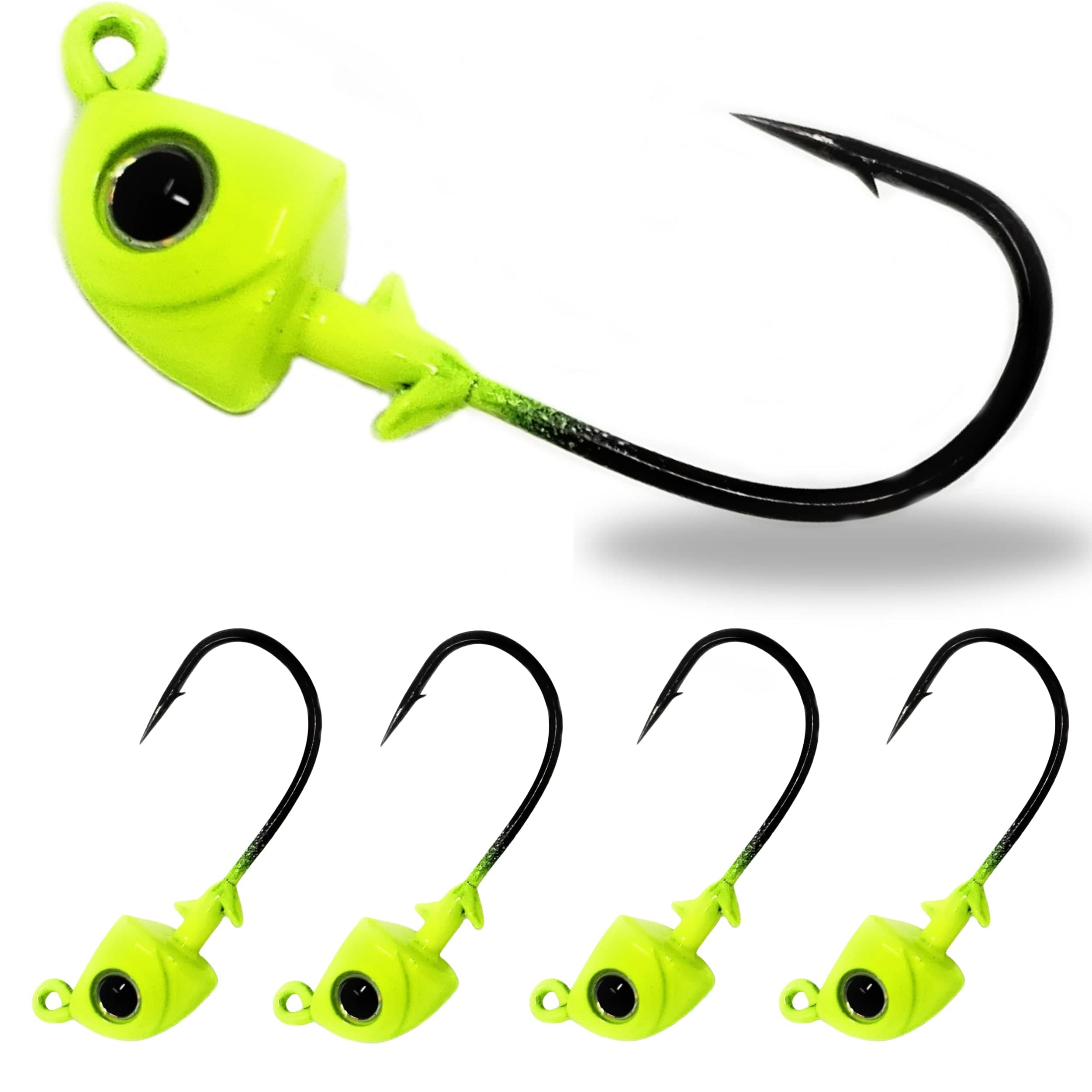 Reaction Tackle Tungsten Fishing Jigs Reaction Tackle Tungsten Swimbait Jig Heads (5-Pack)