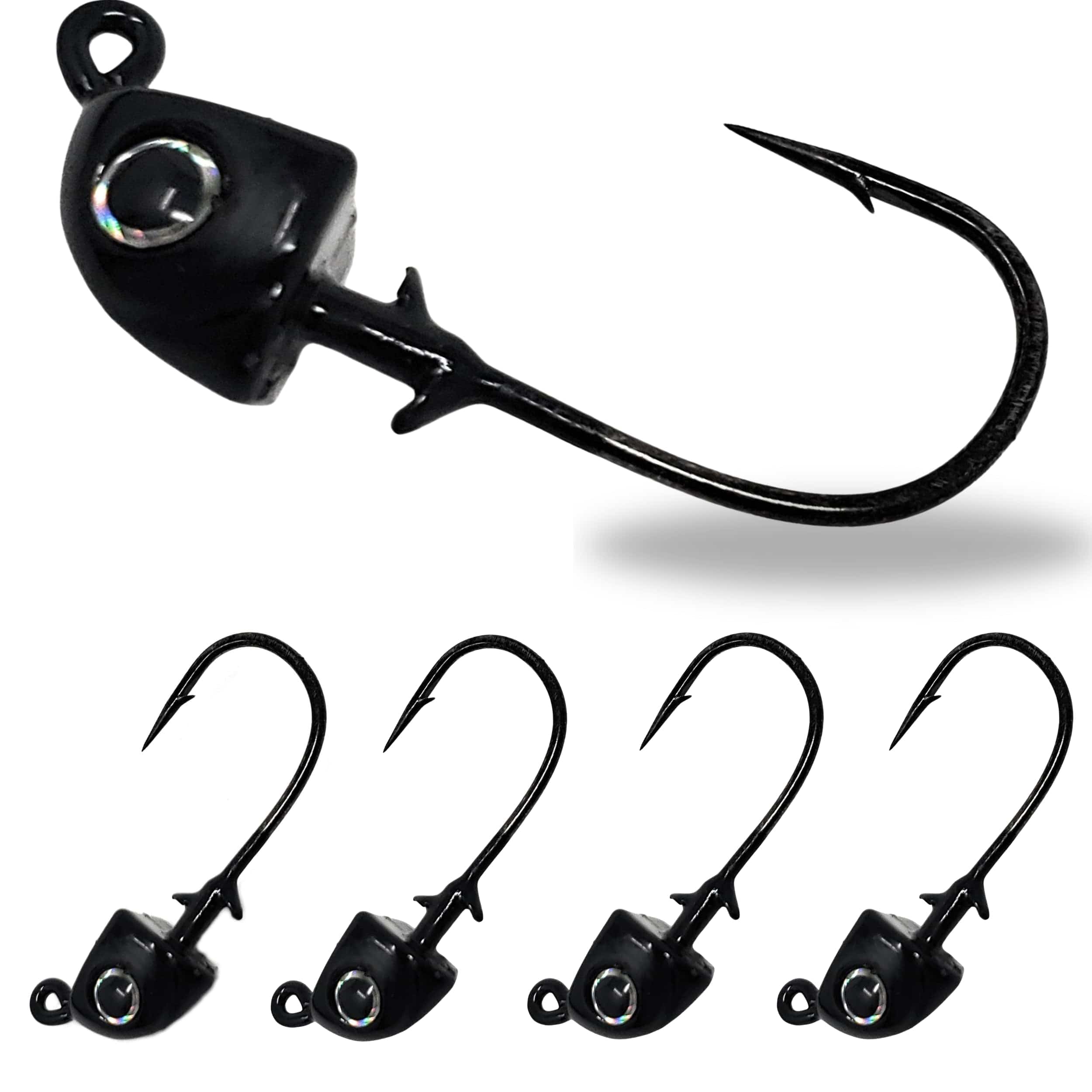 Reaction Tackle Tungsten Fishing Jigs Reaction Tackle Tungsten Swimbait Jig Heads (5-Pack)