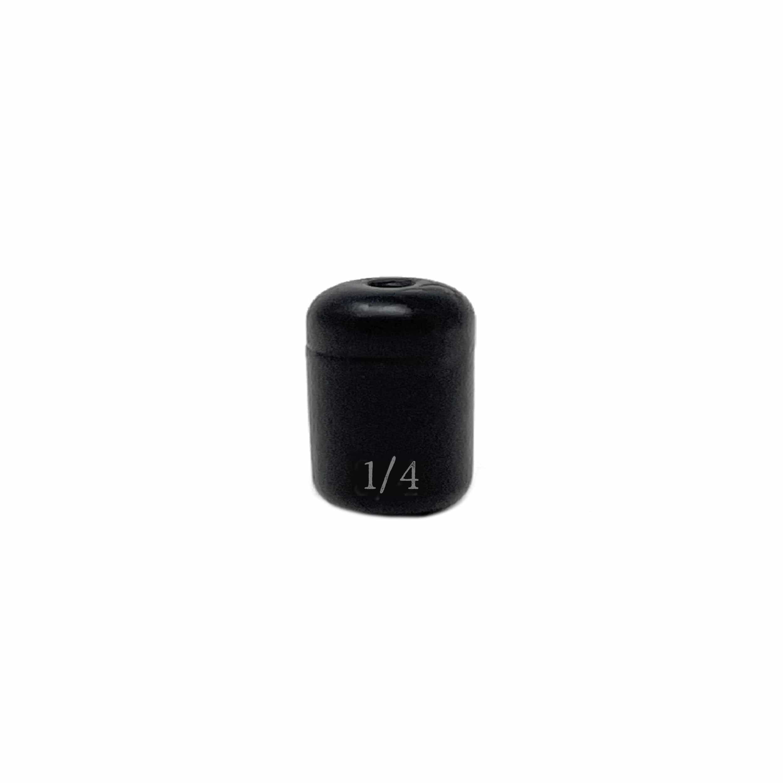 Reaction Tackle tungsten weights Black / 1/4 oz (6 per pack) Reaction Tackle Tungsten Barrel Weights
