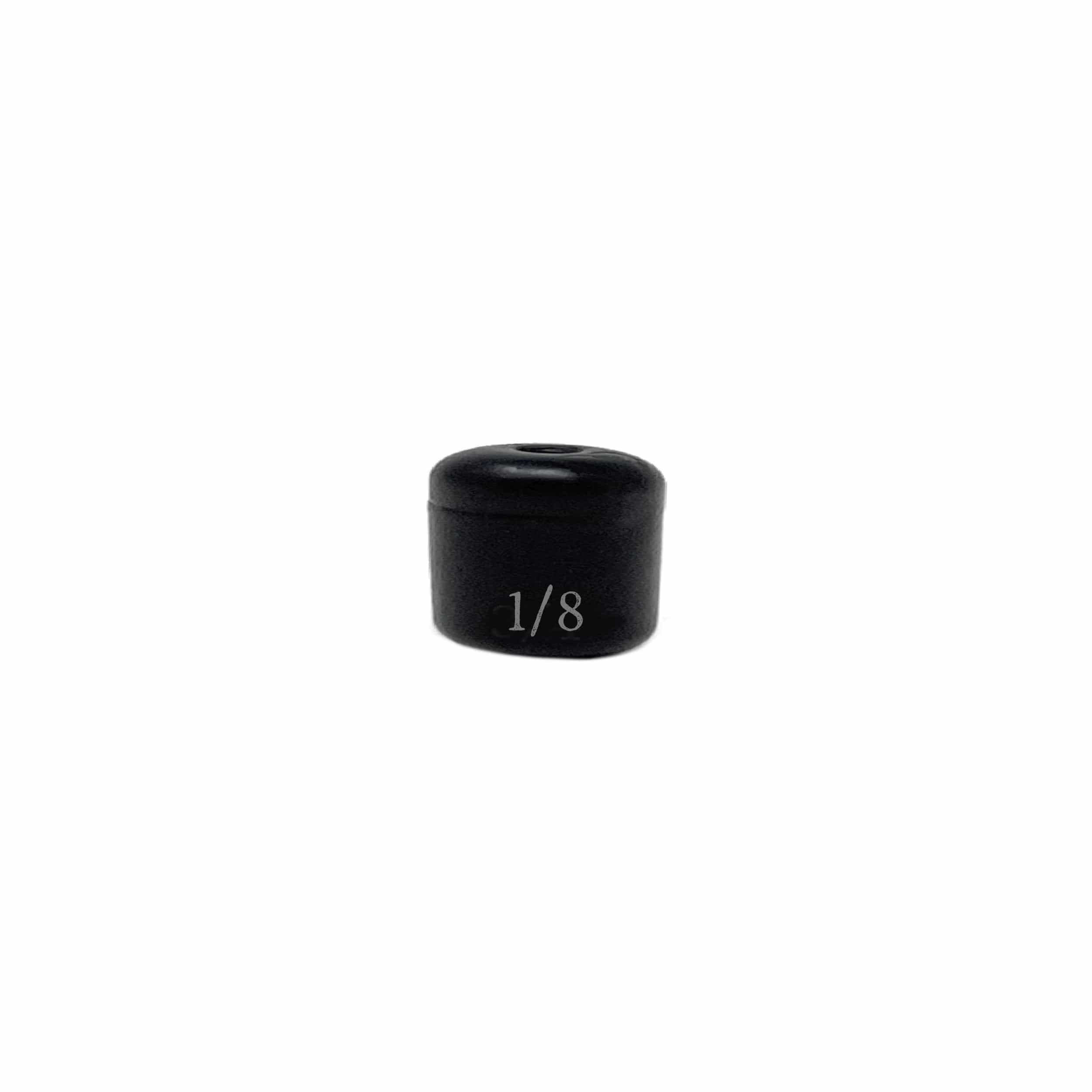 Reaction Tackle tungsten weights Black / 1/8 oz (8 per pack) Reaction Tackle Tungsten Barrel Weights