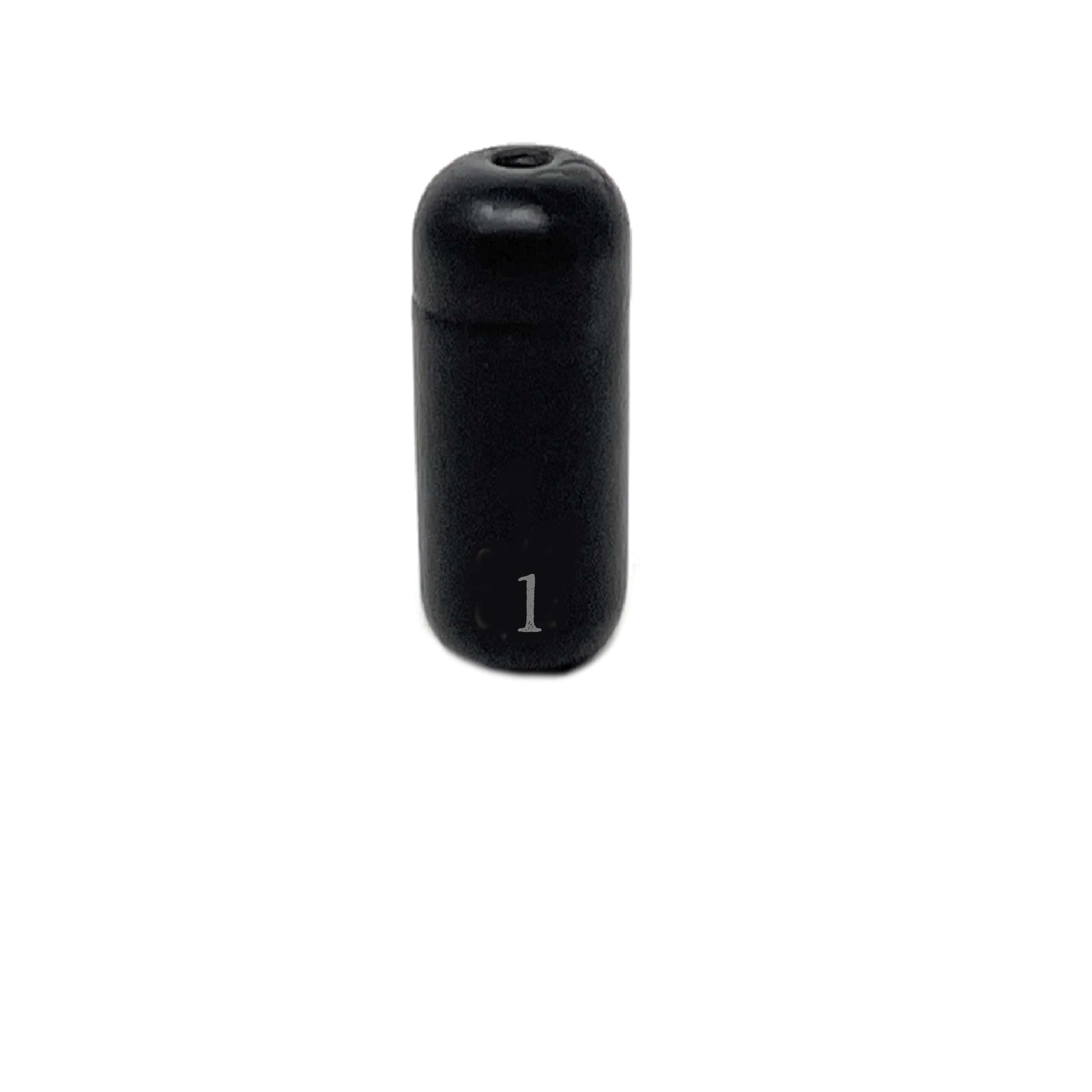 Reaction Tackle tungsten weights Black / 1 oz (4 per pack) Reaction Tackle Tungsten Barrel Weights